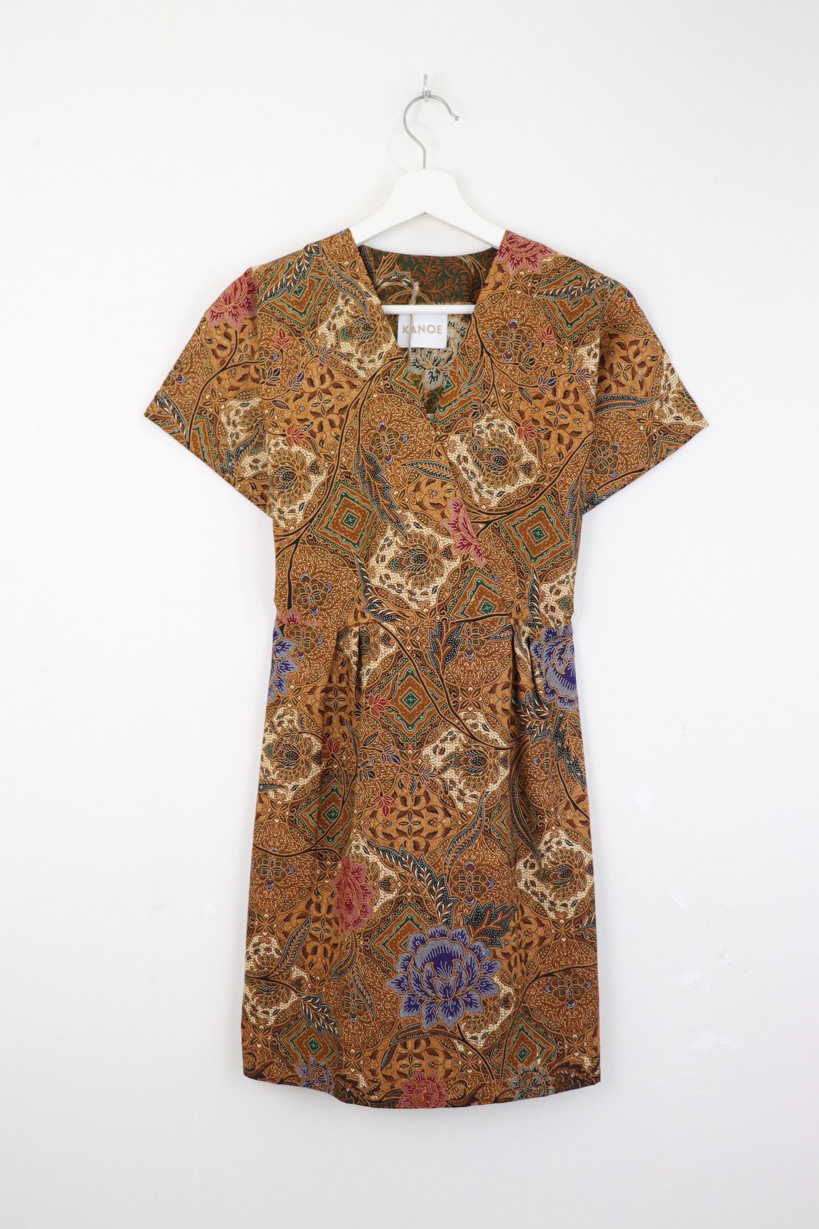 Kimono Wrap Dress [ Short ] - Twilight Fern