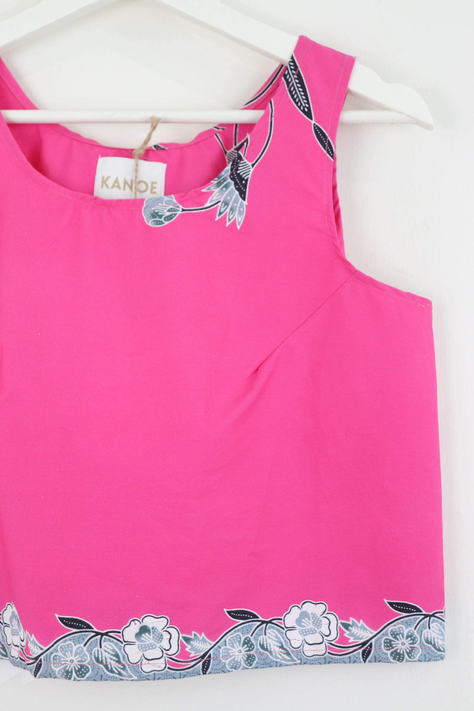 Batik Tank Top - Pittaya Pink [ S ]