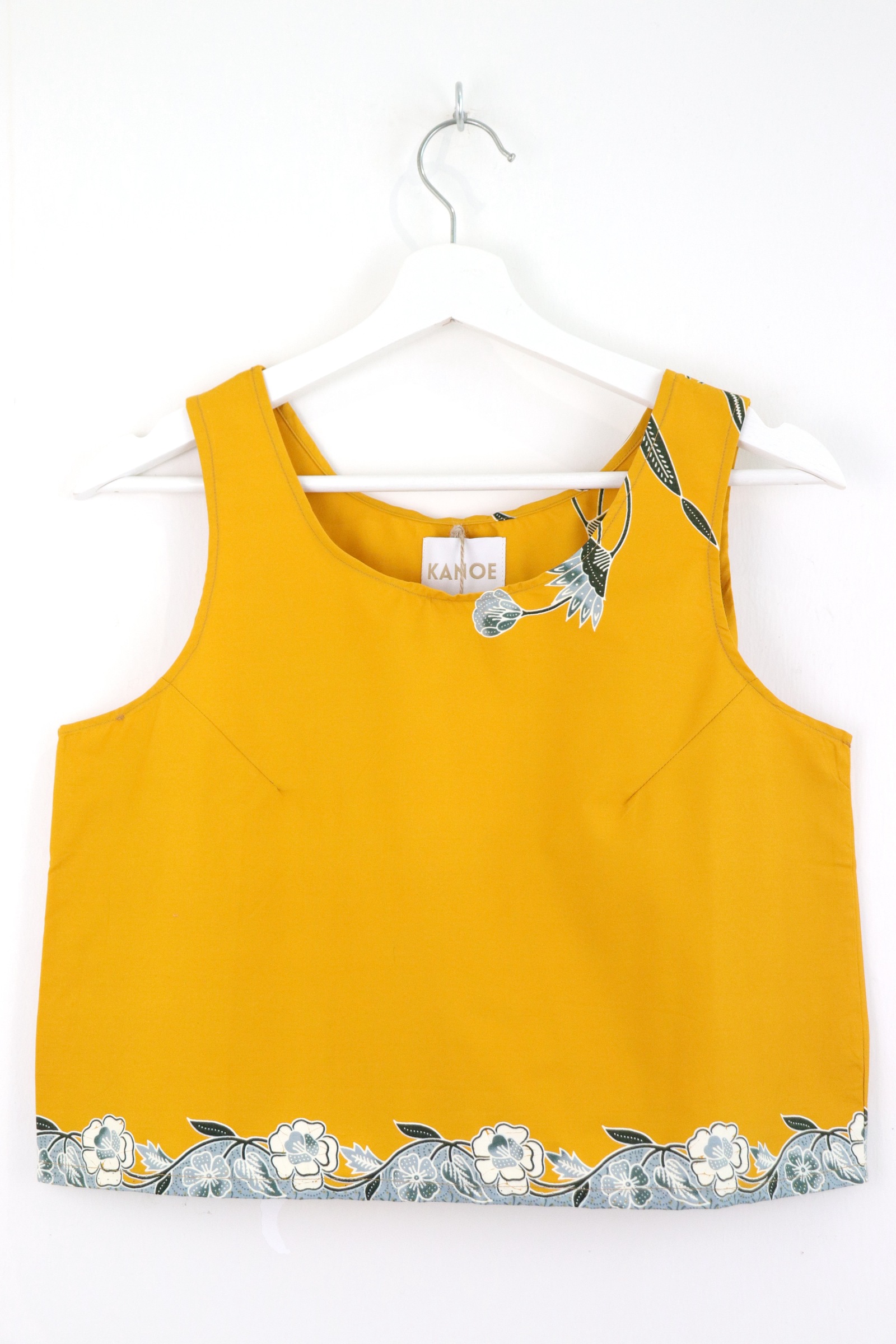 Batik Tank Top - Lemon Zest [ S ]
