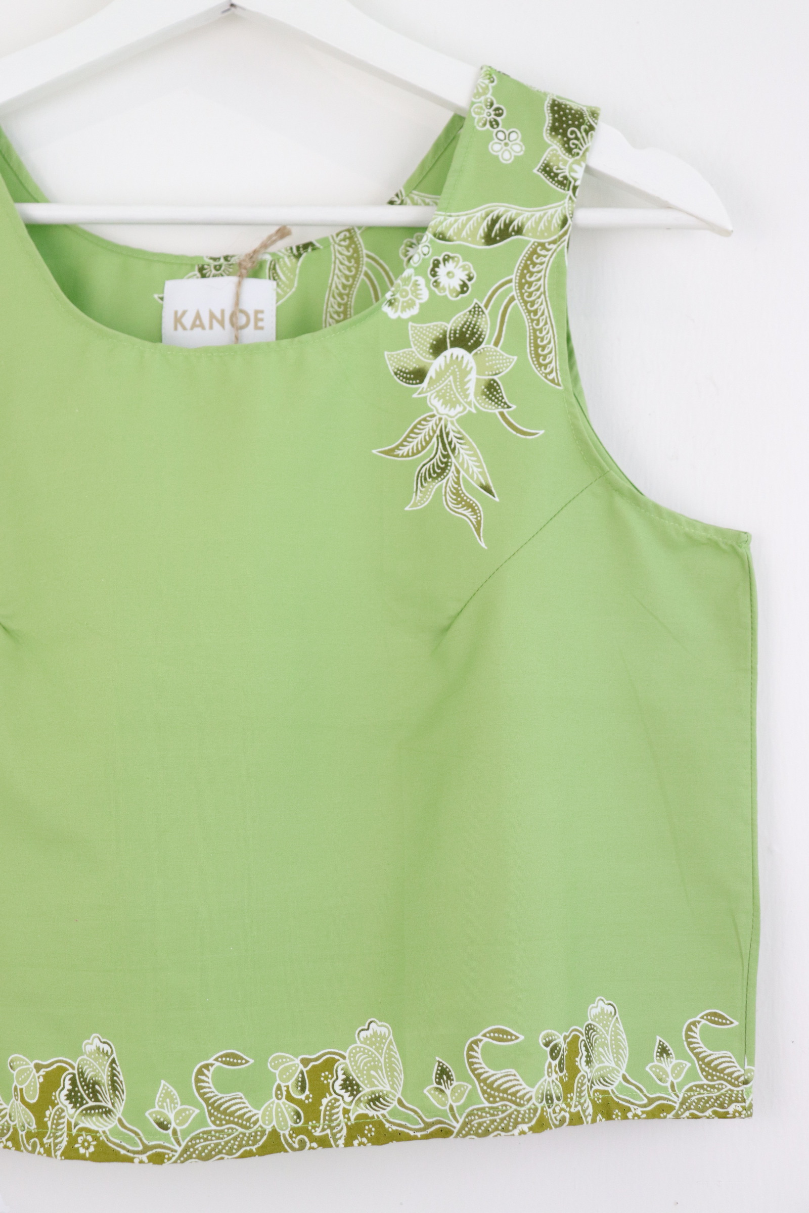 Batik Tank Top - Minty Dew [ S ]