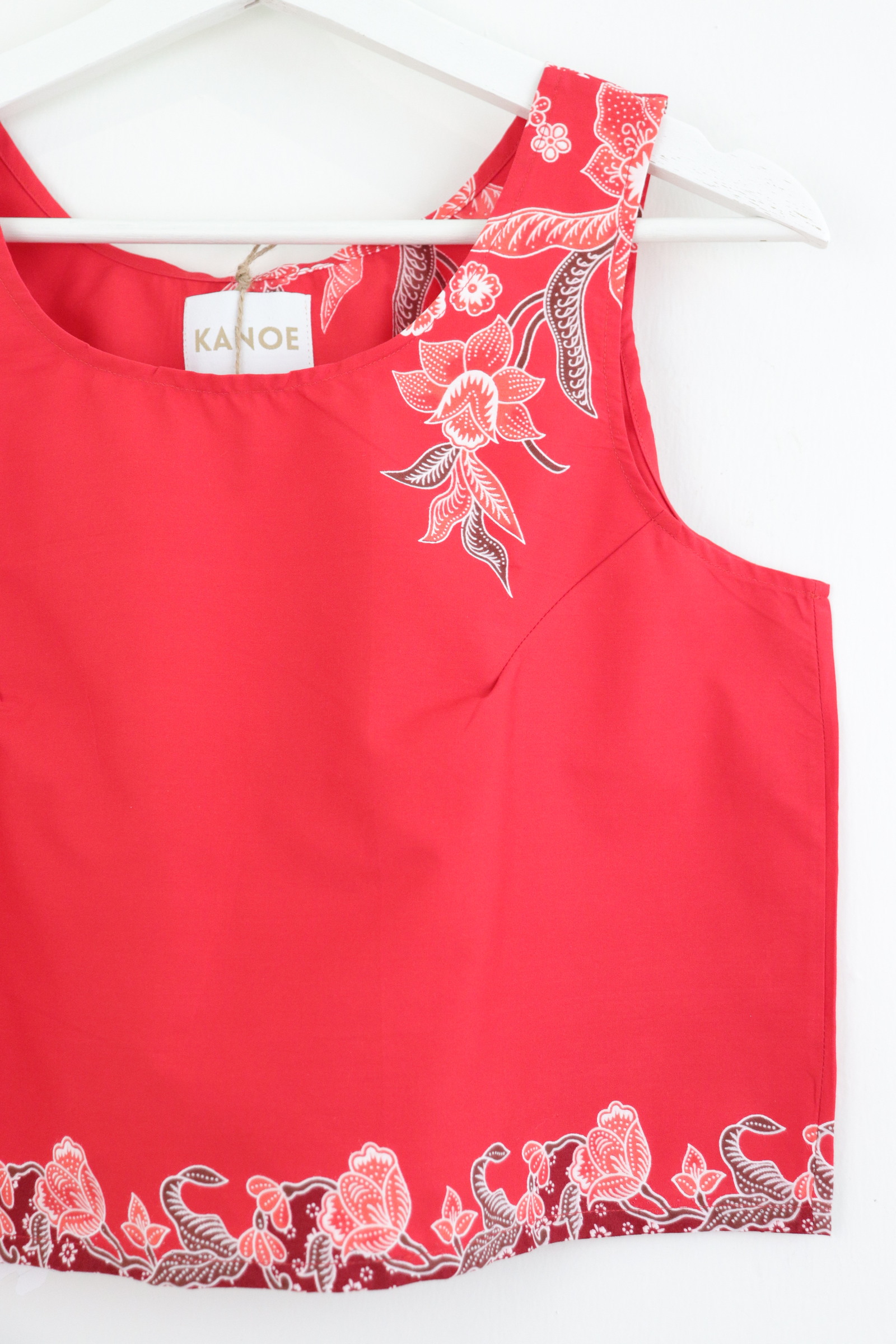 Batik Tank Top  - Ember Glow [ S ]