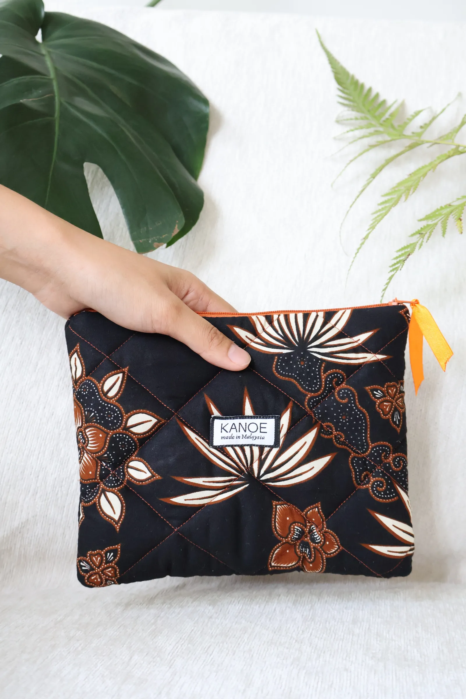 Quilted Batik Pouch - Srikandi