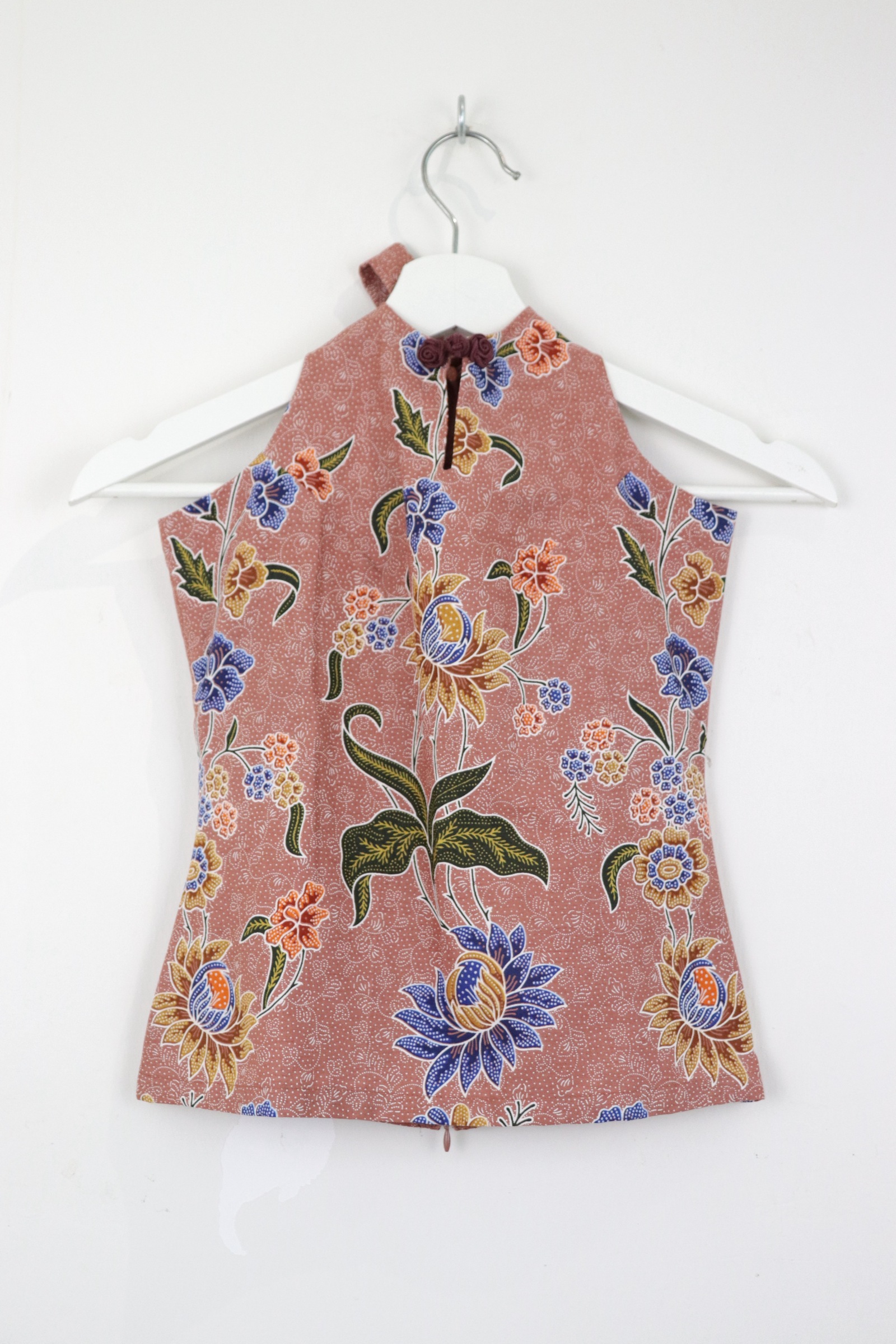C.C. Halter Batik Top - Peachy Blush [ XS ] 