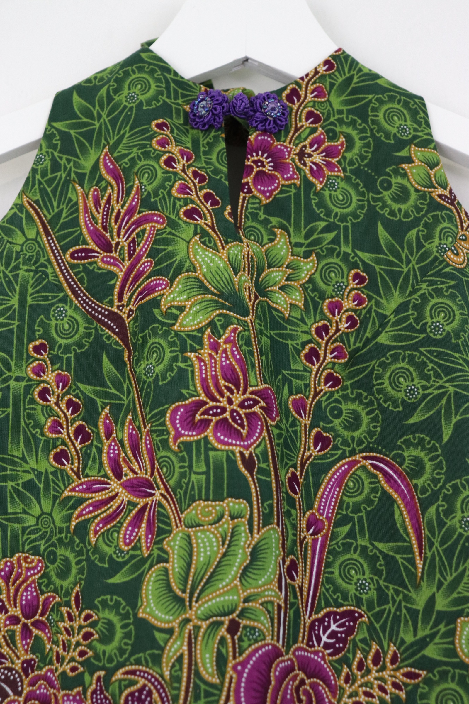 C.C. Halter Batik Top - Jade Bliss [ XS ] 