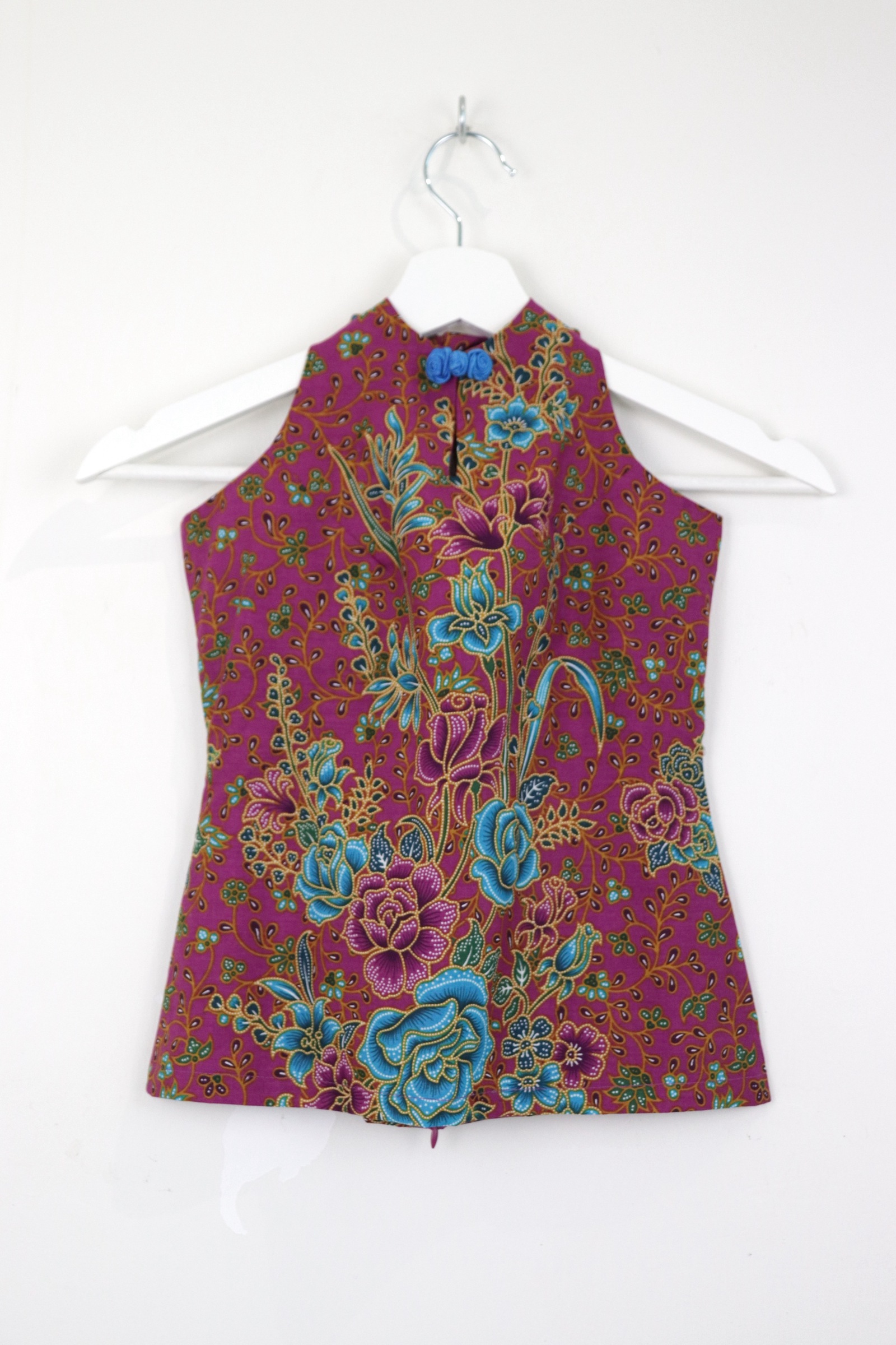  C.C Halter Batik Top - Fleuré Bloome [ XS ] 