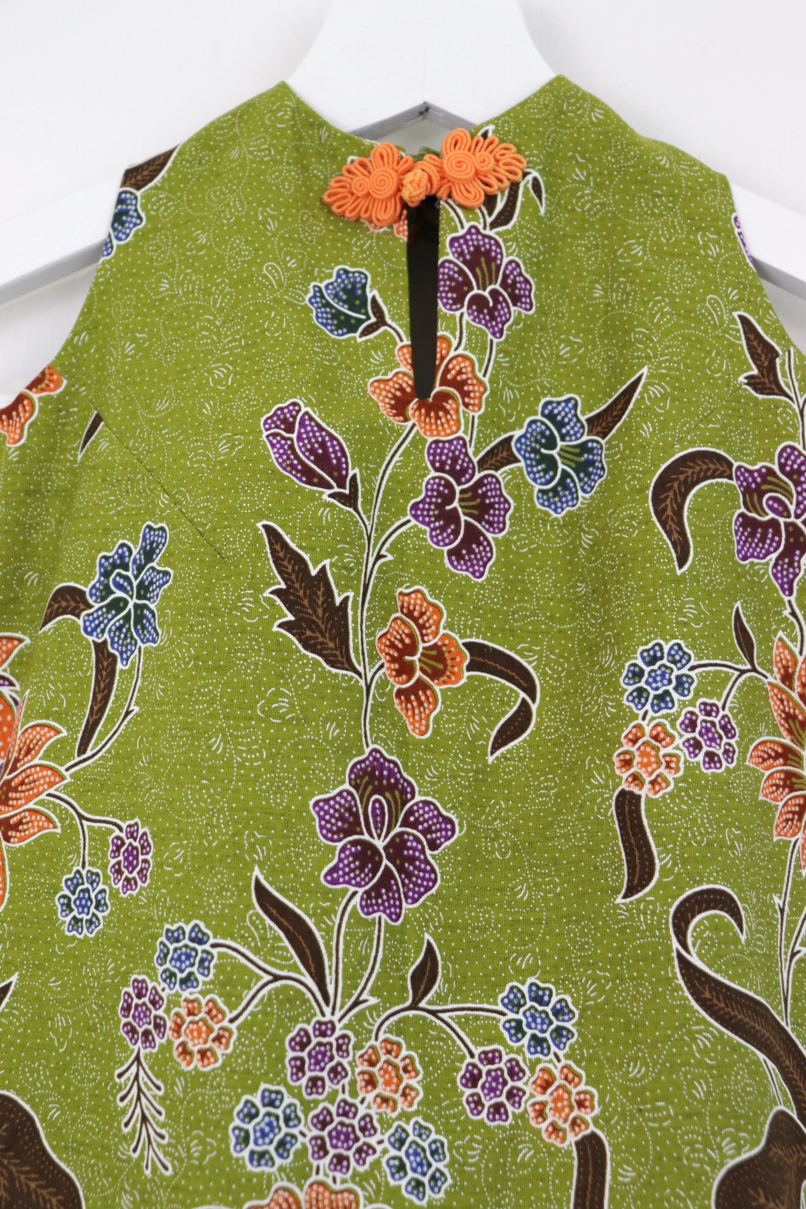  C.C. Halter Batik Top - Olivea Minte [ XS ] 