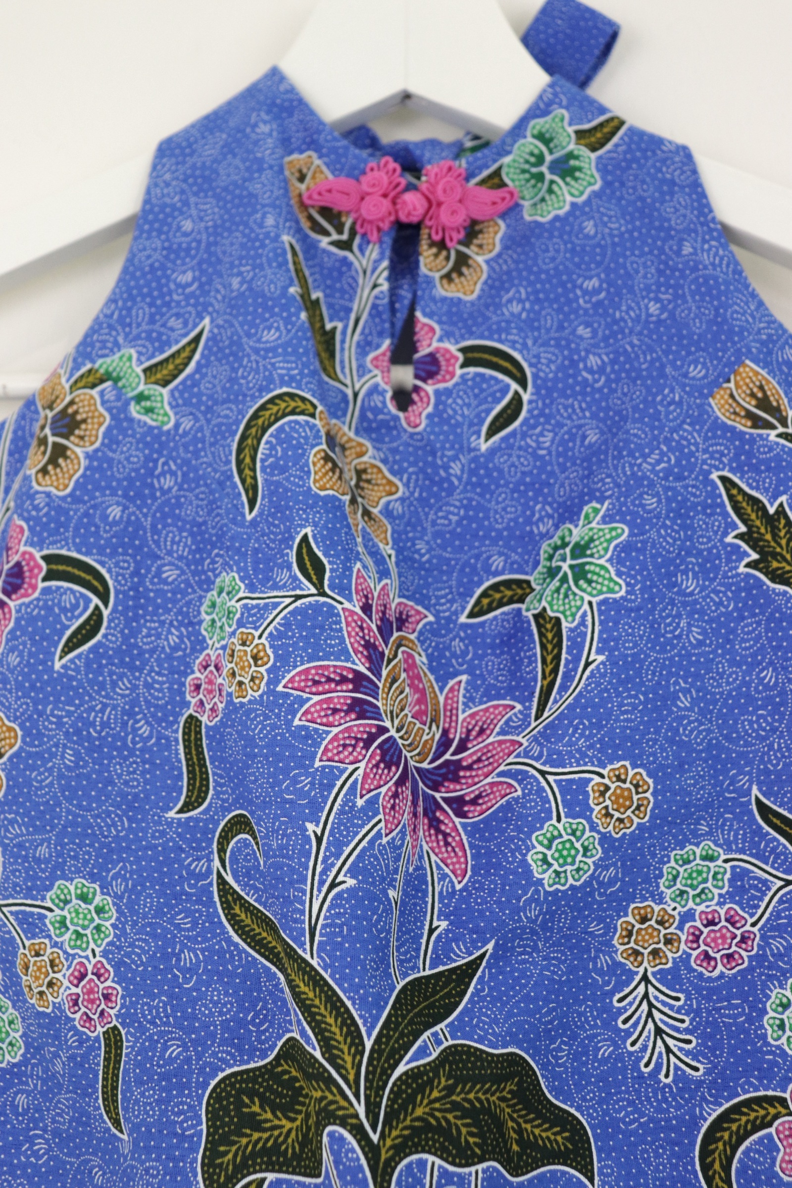 C.C. Halter Batik Top - Bluebell [ XS ] 