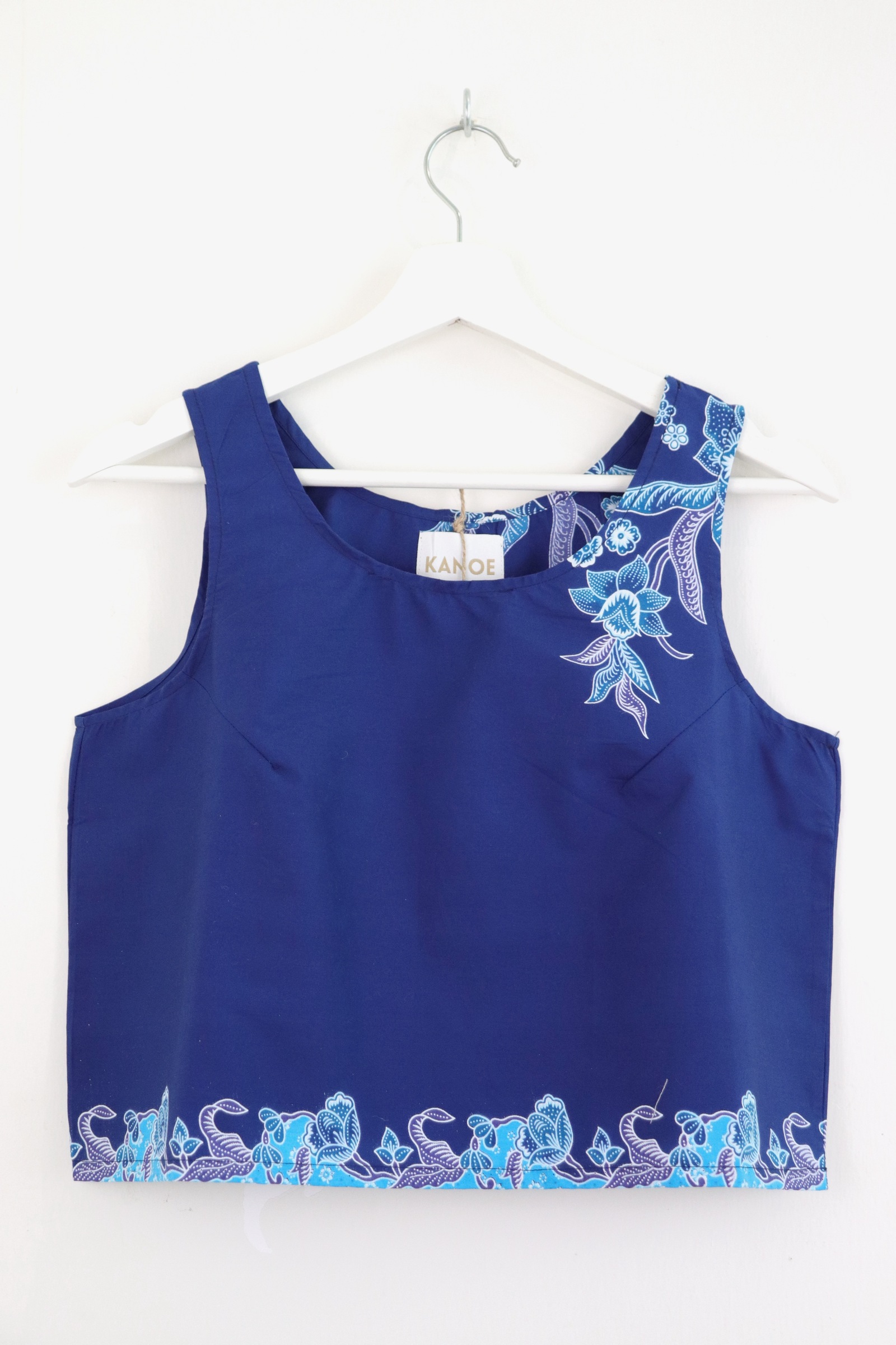 Batik Tank Top - Sapphire Belle [ S ]