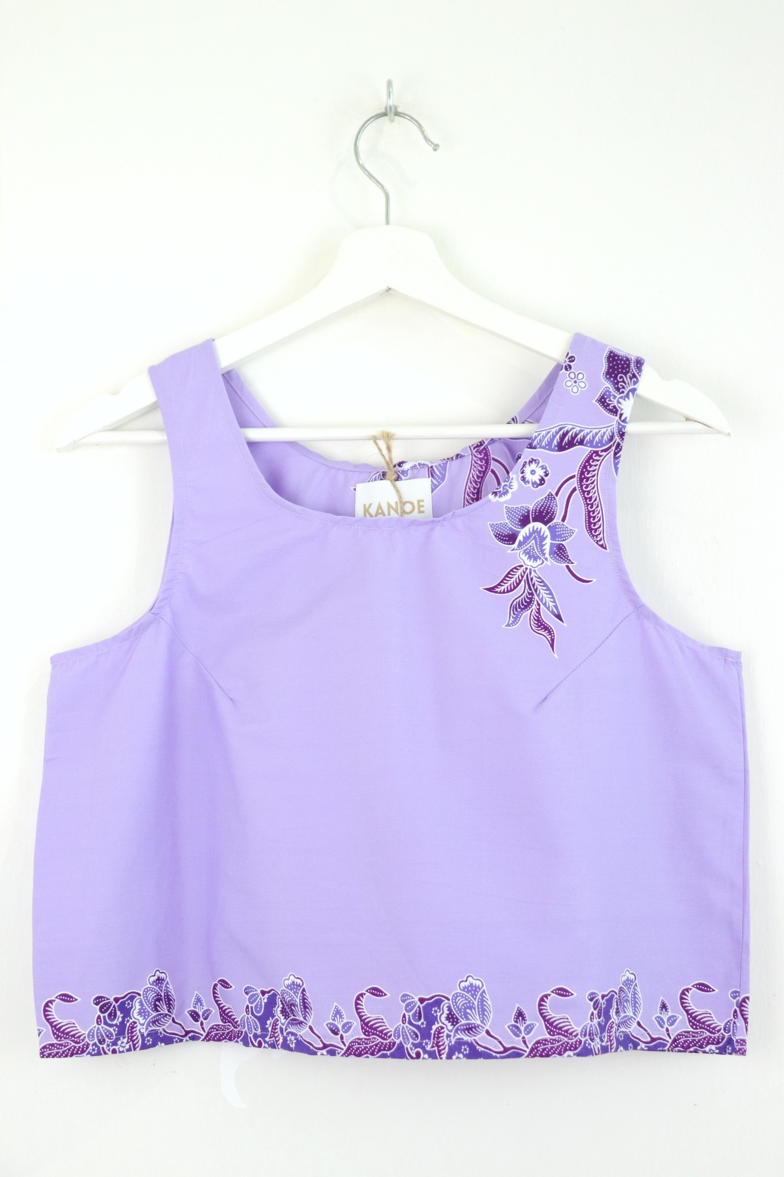Batik Tank Top - Violet Dream [ S ]
