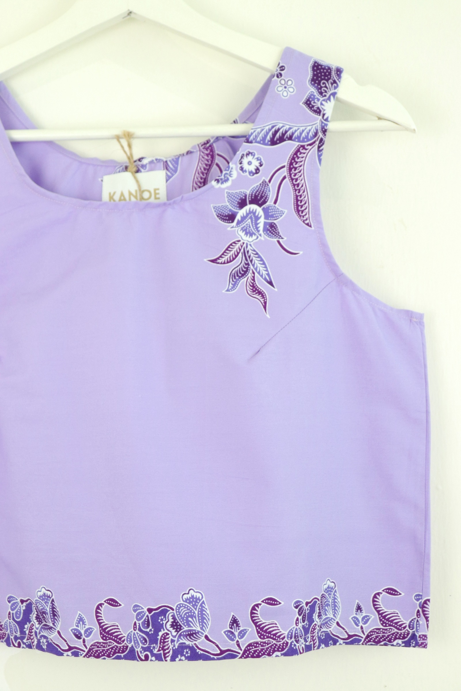 Batik Tank Top - Violet Dream [ S ]