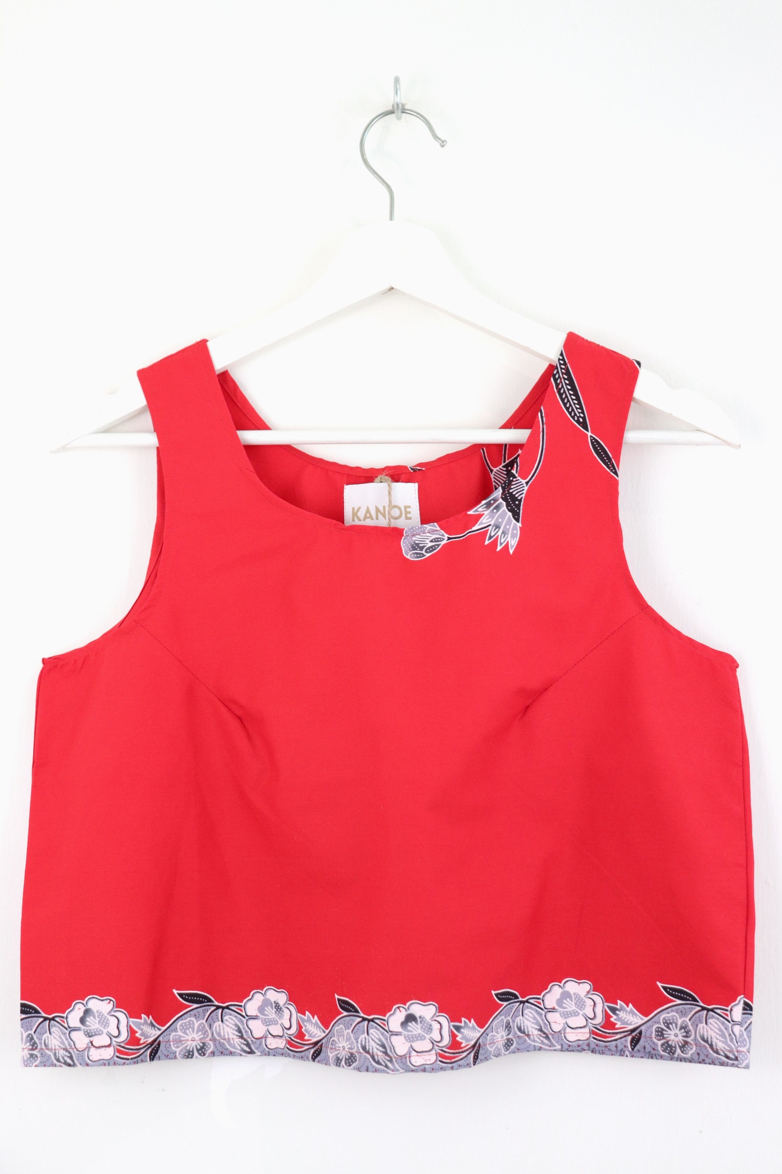 Batik Tank Top - Hibiscus Lush [ S ]