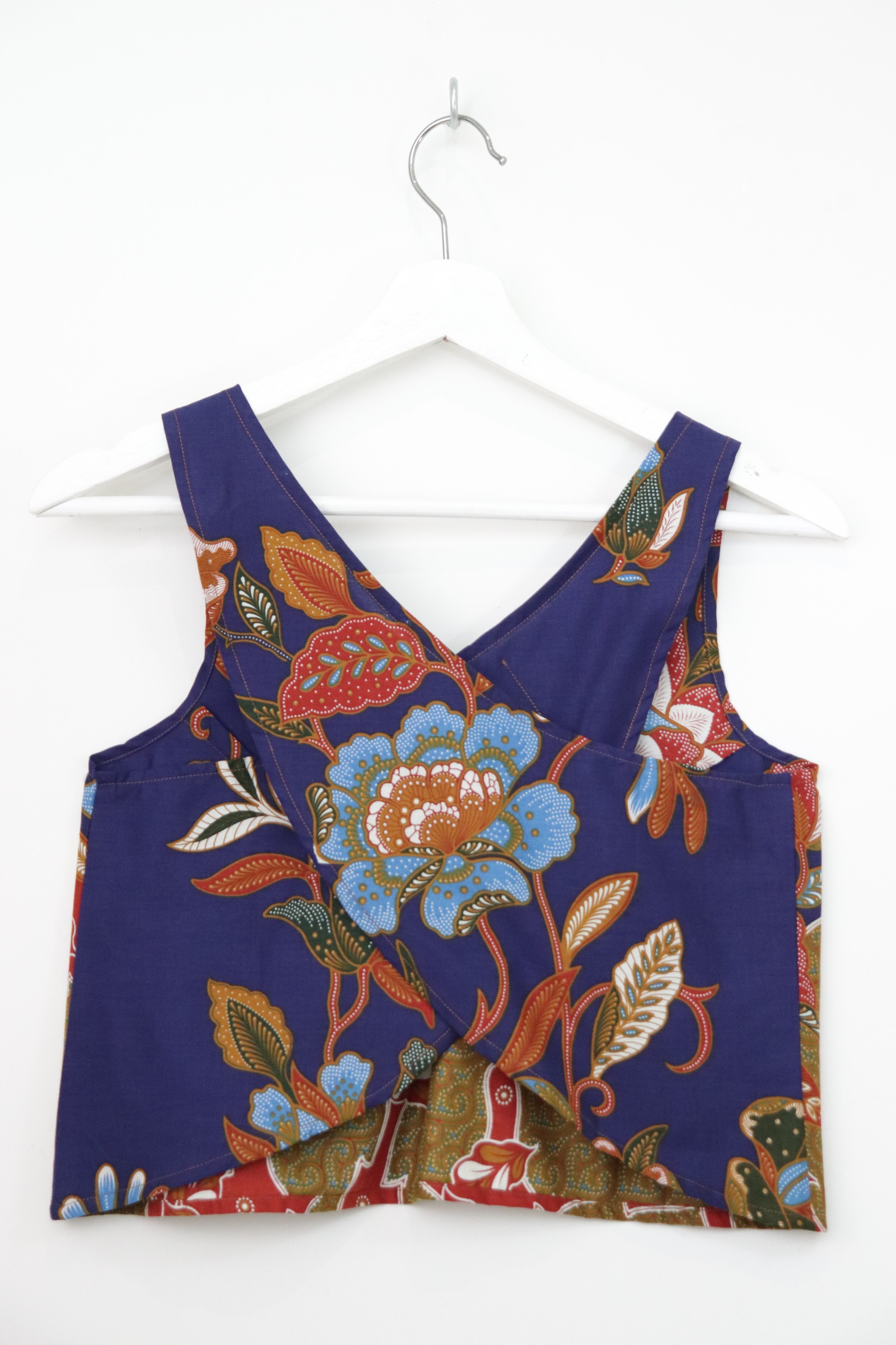 Crossback Batik Top - Nasi Kerabu
