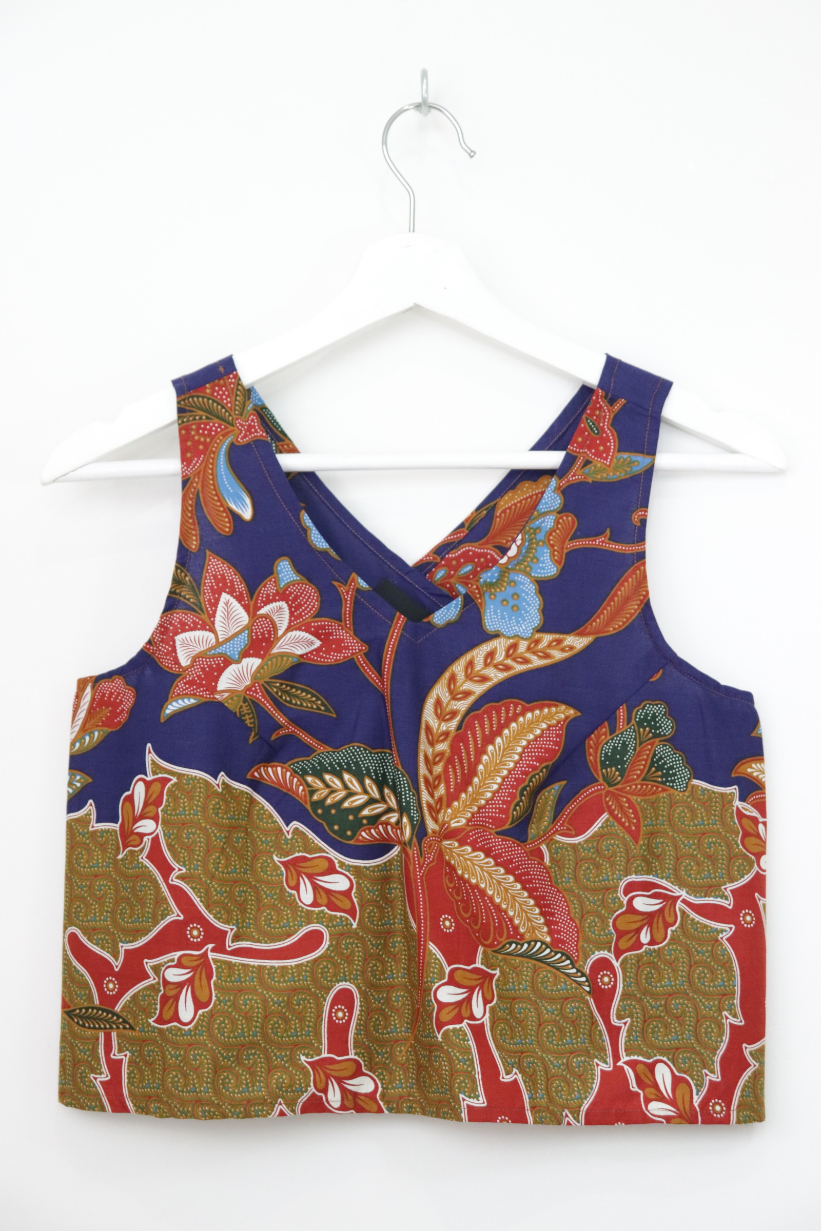 Crossback Batik Top - Nasi Kerabu