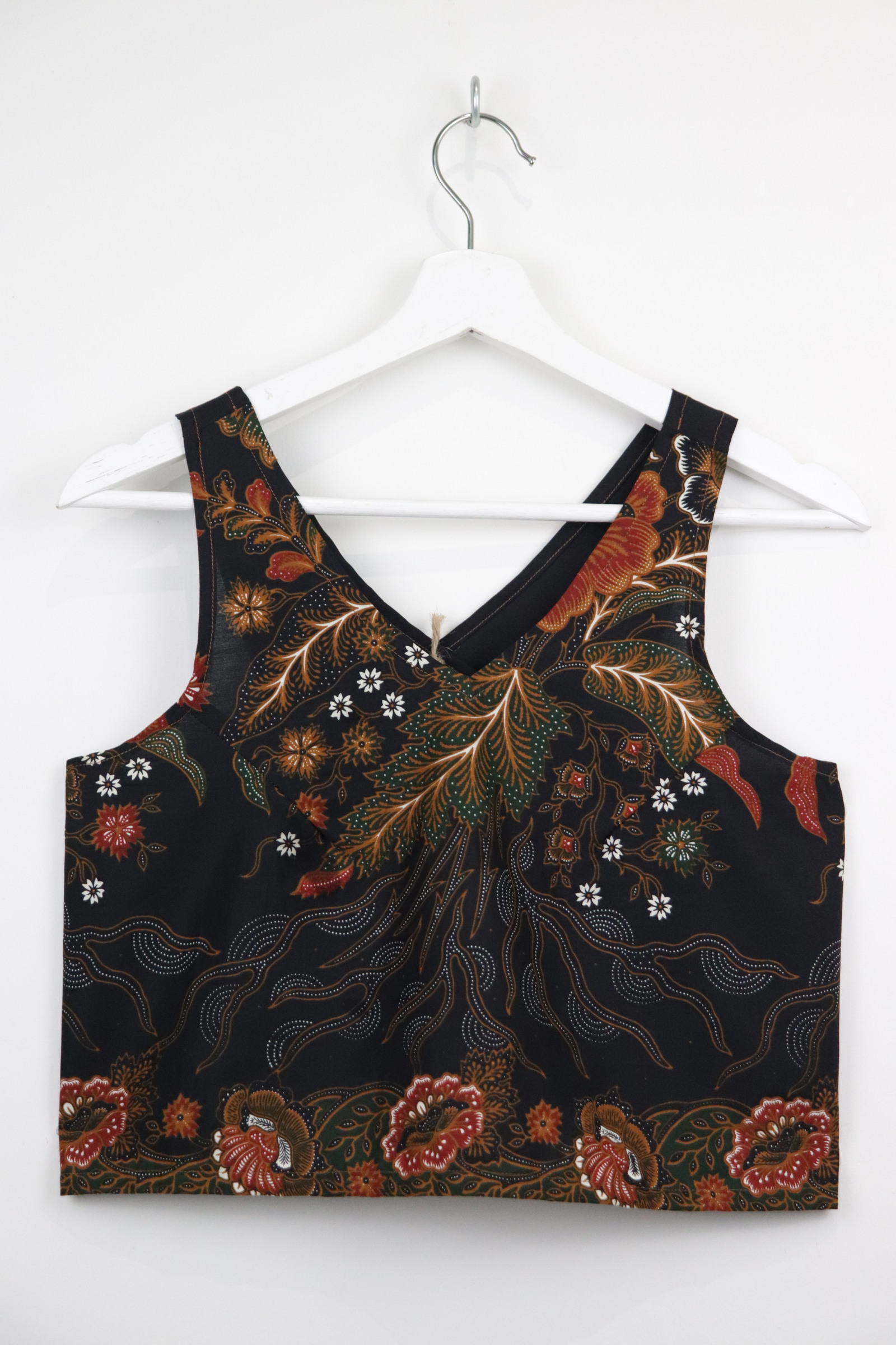 Crossback Batik Top - Americano [ S ]