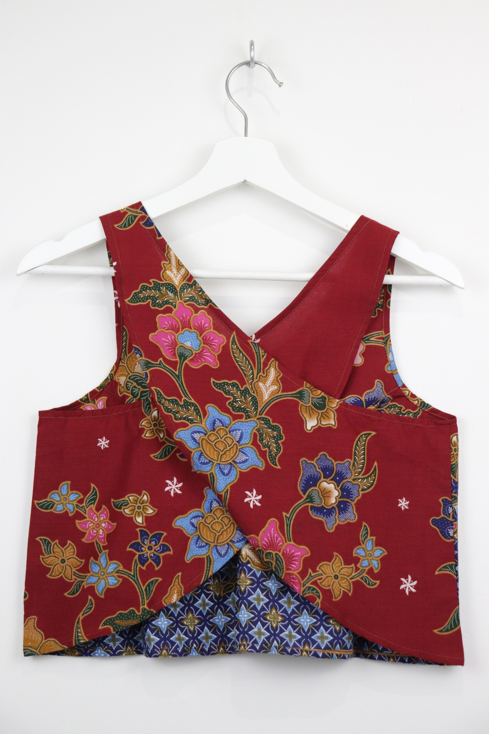 Crossback Batik Top - Roselle Macaron [ M ] 