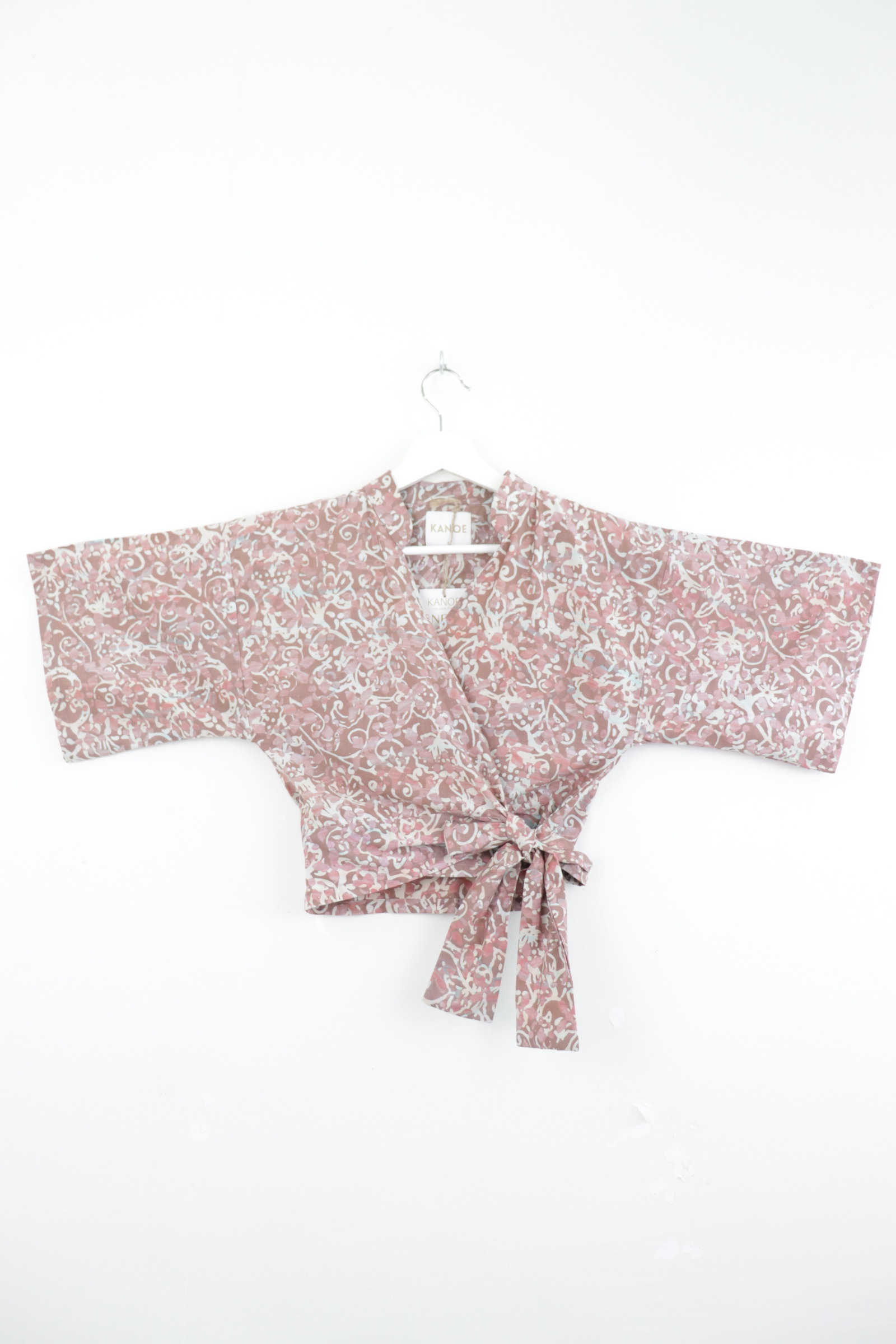 Kimono Wrap Top - Peach Glow [ Handmade ] 