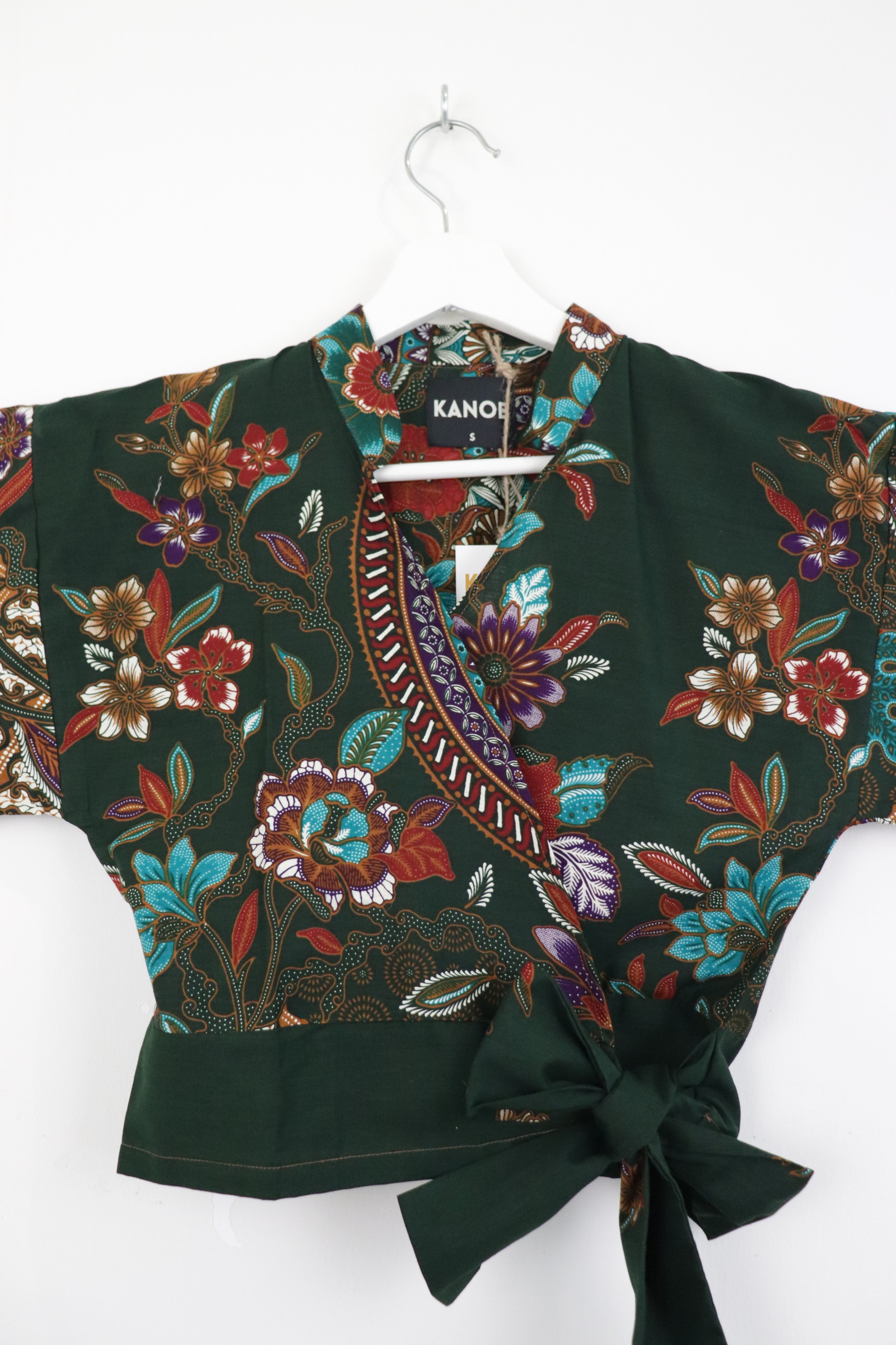 Kimono Wrap Top - Moon Jade
