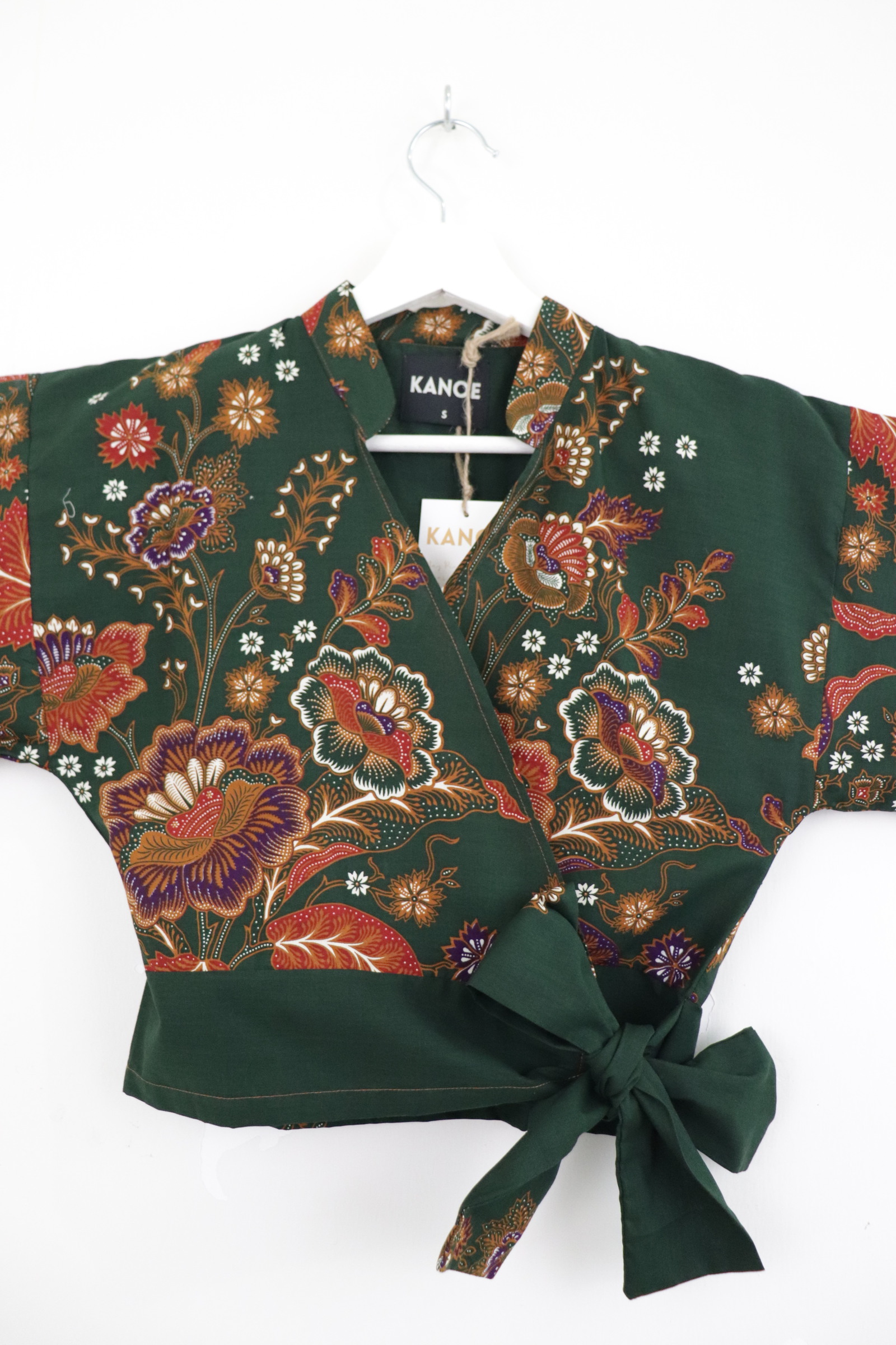 Kimono Wrap Top - Wild Forest