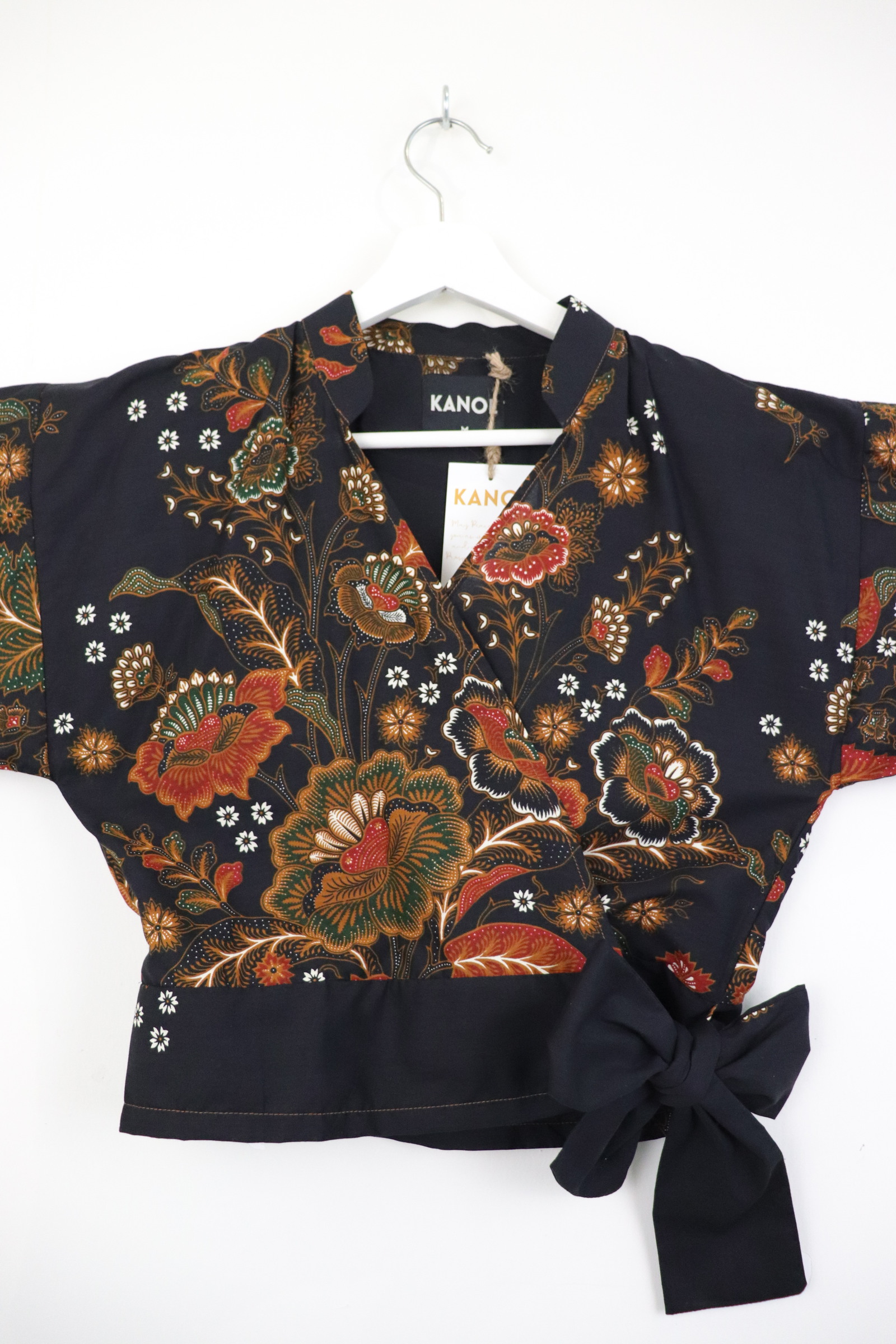 Kimono Wrap Top - Radiant Ruby