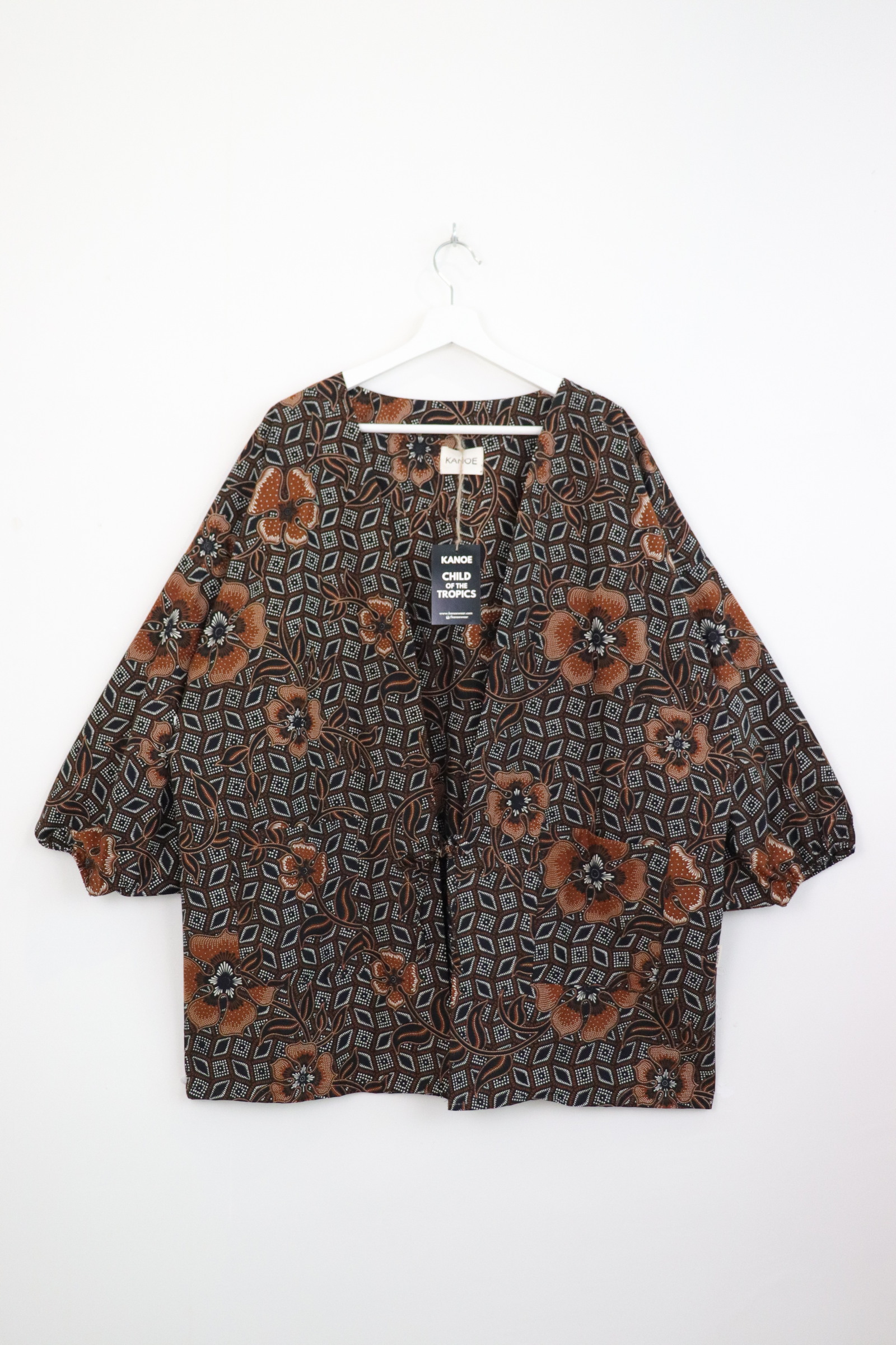 UNISEX Batik Kimono Signature XXL - Shiro
