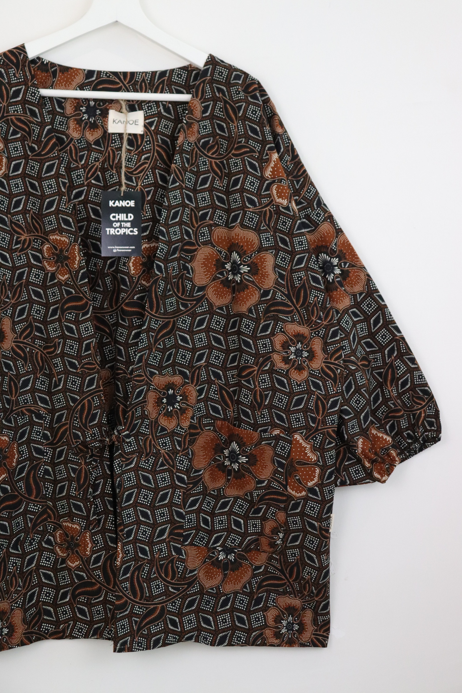 UNISEX Batik Kimono Signature XXL - Shiro