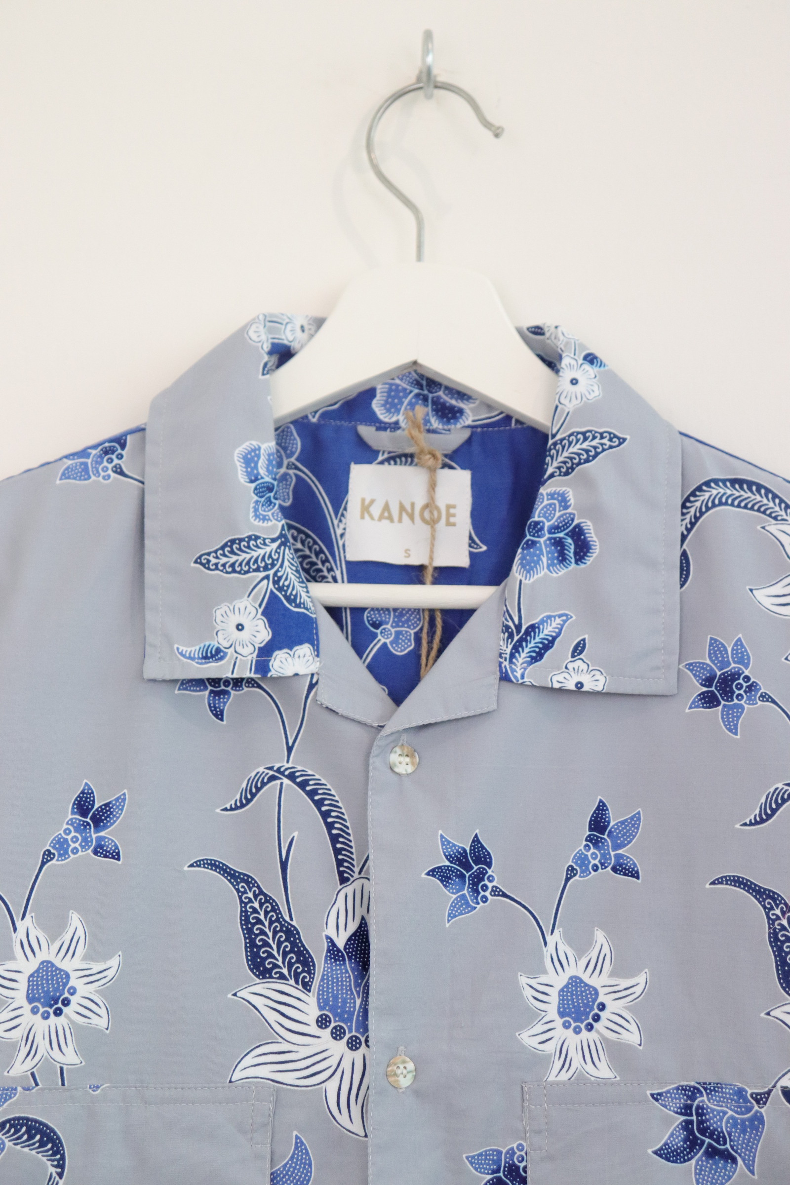 Men's Oversized Pockets Shirt - Seri Ombak 