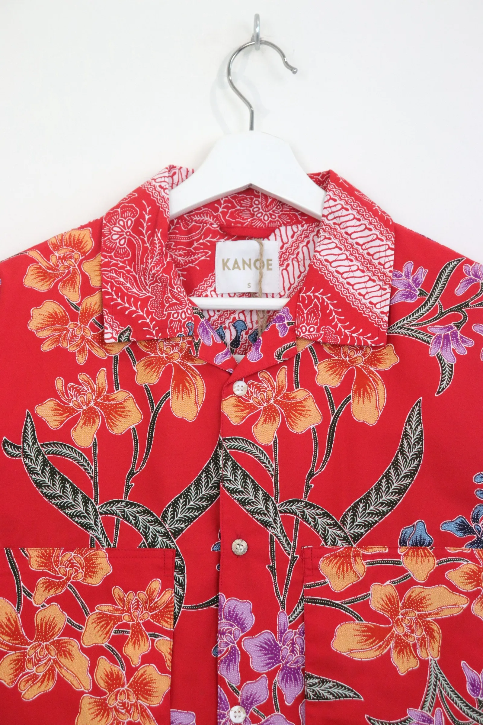 Men's Oversized Pockets Shirt - Sambal Santan