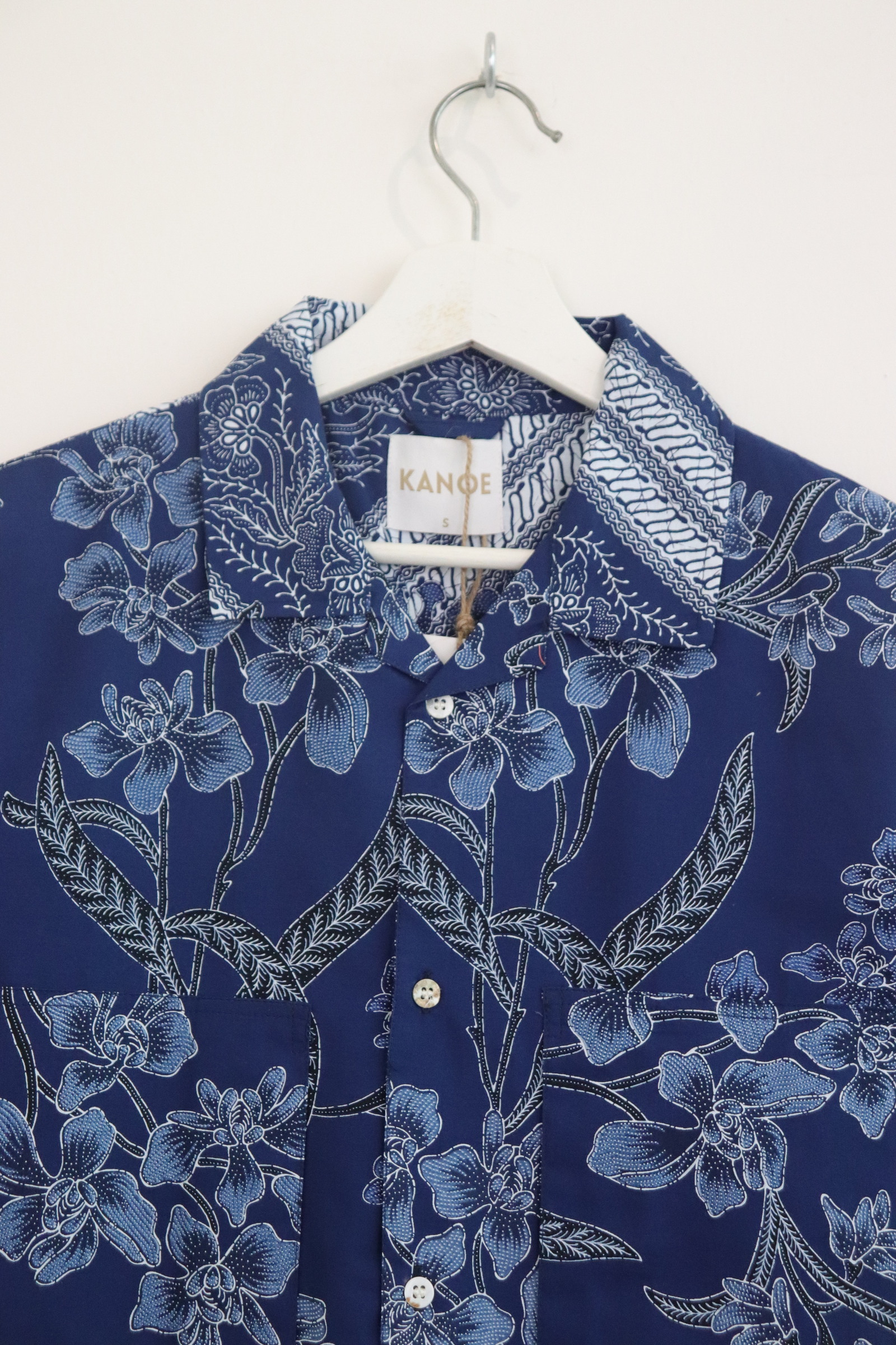 Men's Oversized Pockets Shirt - Kuih Talam