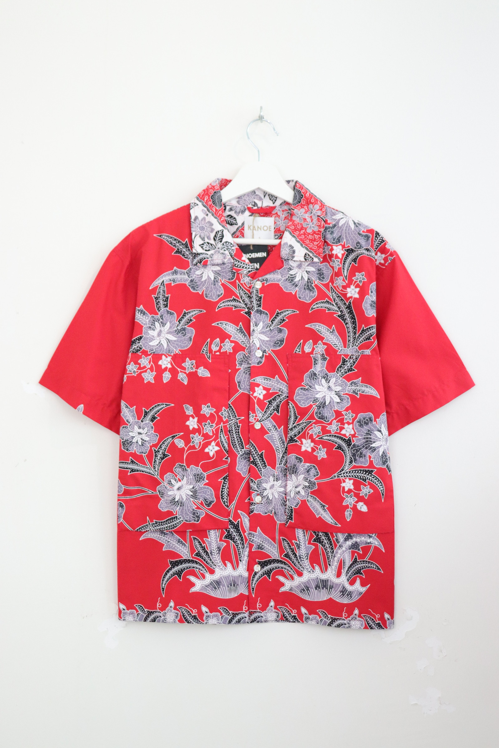 Men's Oversized Pockets Shirt - Kueh Angku