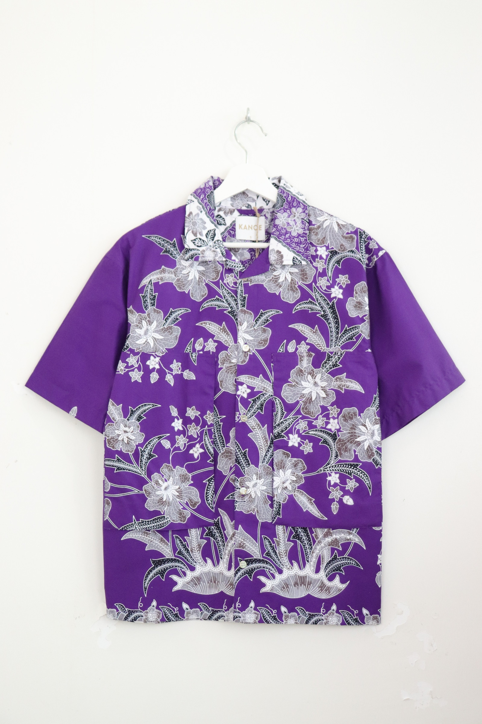 Men's Oversized Pockets Shirt - Ubi Kayu