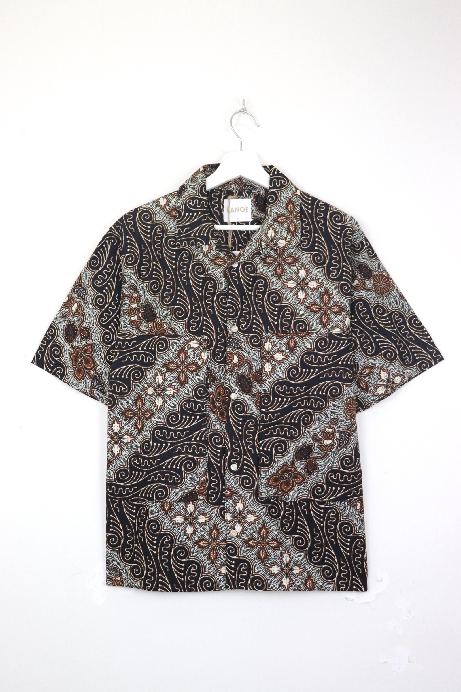 Men's Oversized Pockets Shirt - Lapis Arang 