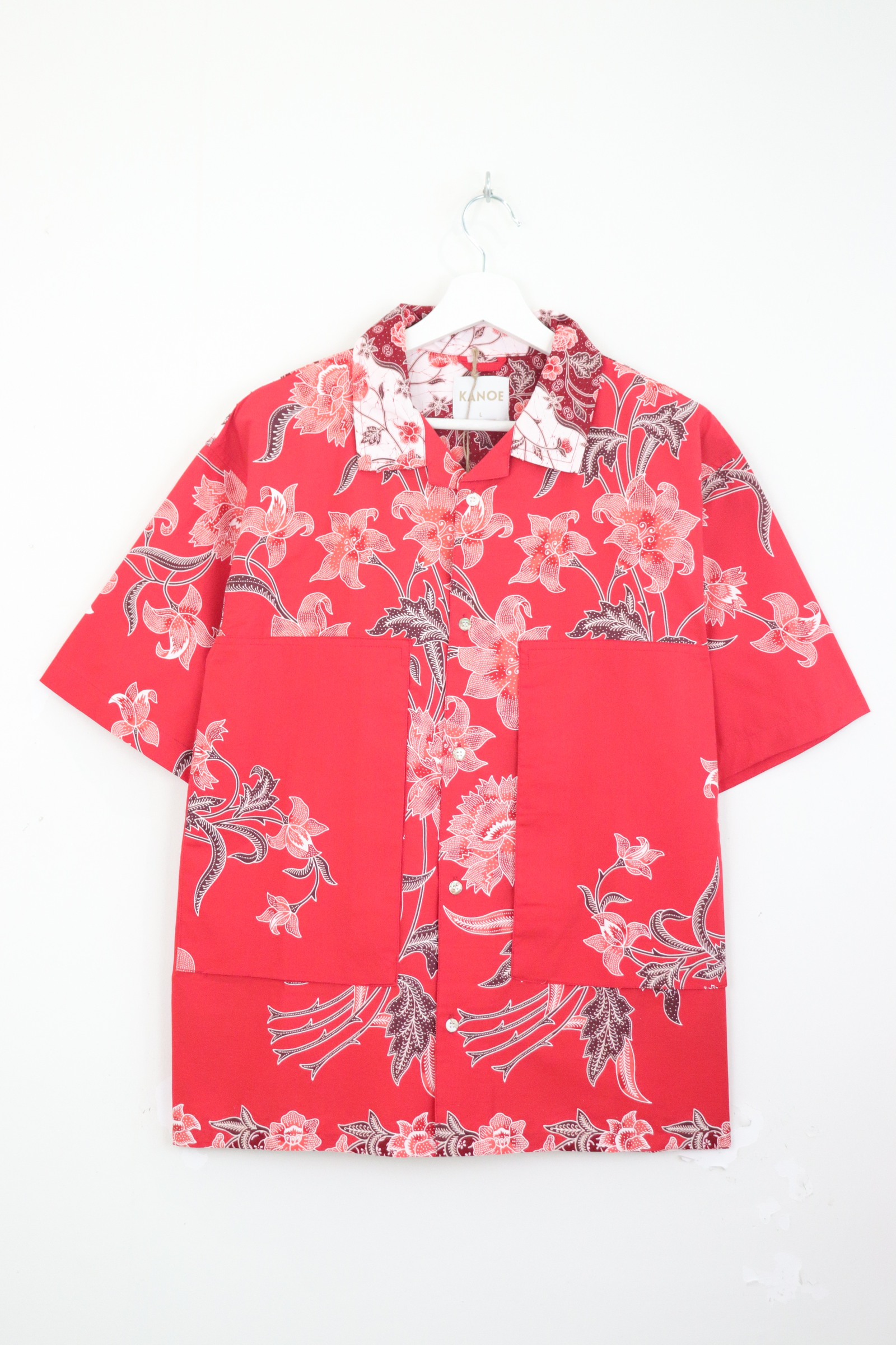 Men's Oversized Pockets Shirt - Sirap Ros 