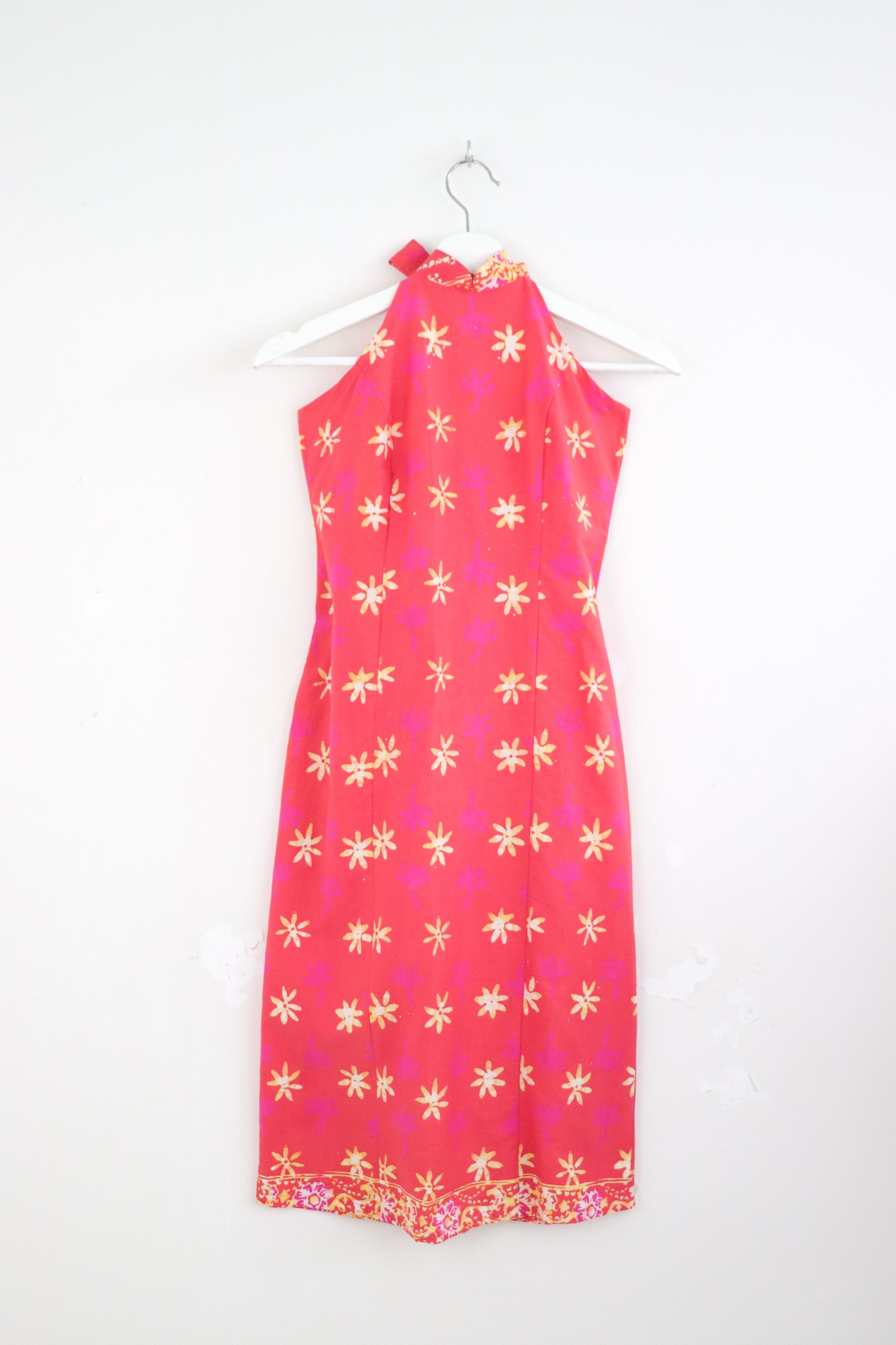 Halter Batik Dress - Roselle Han [ HandMade ] [ XS ]