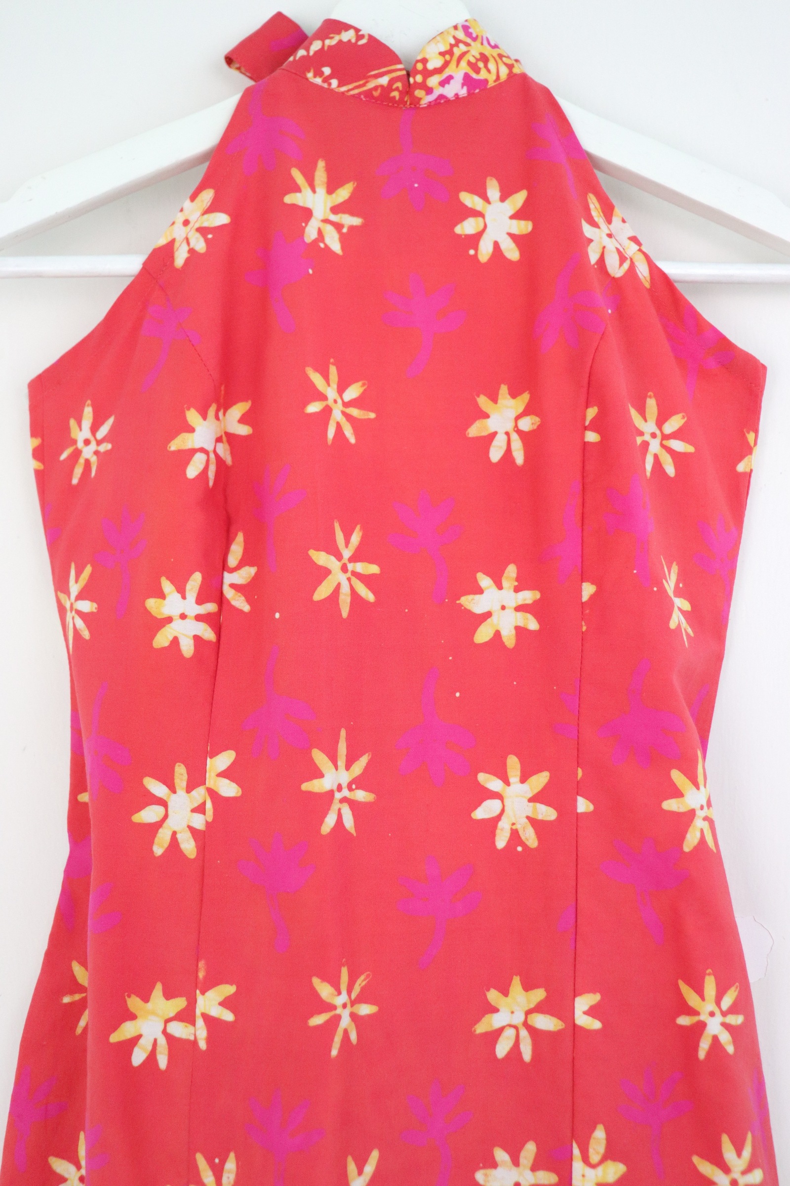 Halter Batik Dress - Roselle Han [ HandMade ] [ XS ]