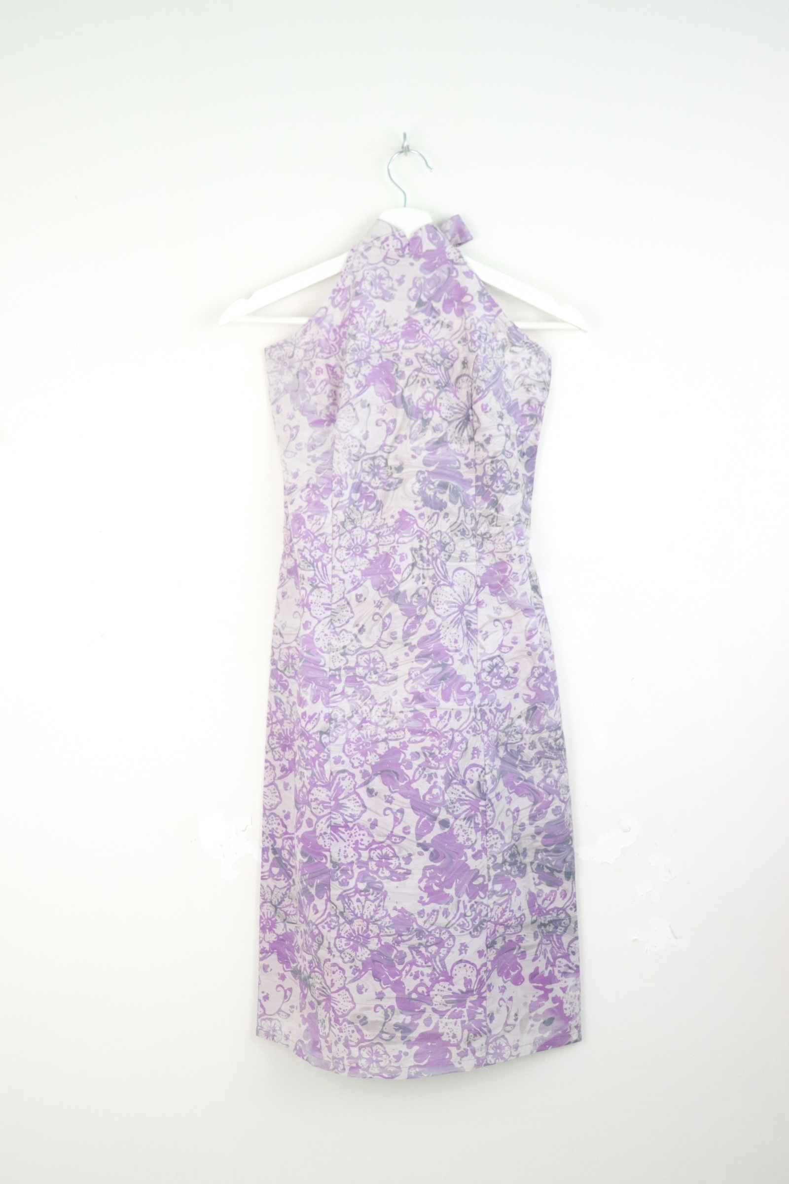 Halter Batik Dress - Orchid Rui [ HandMade ] [ XS ]