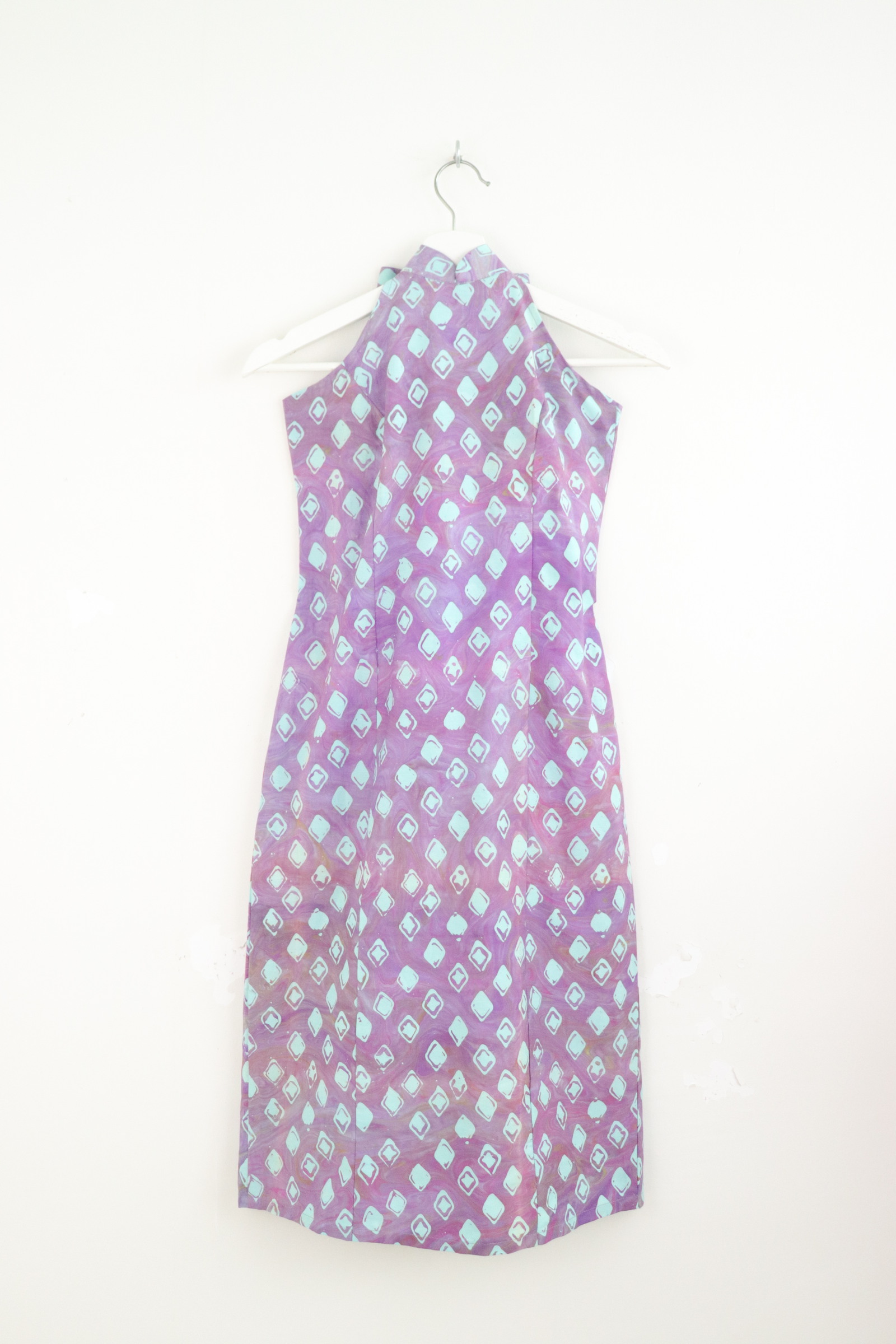 Halter Batik Dress - Heather Xun [ HandMade ] [ XS ]