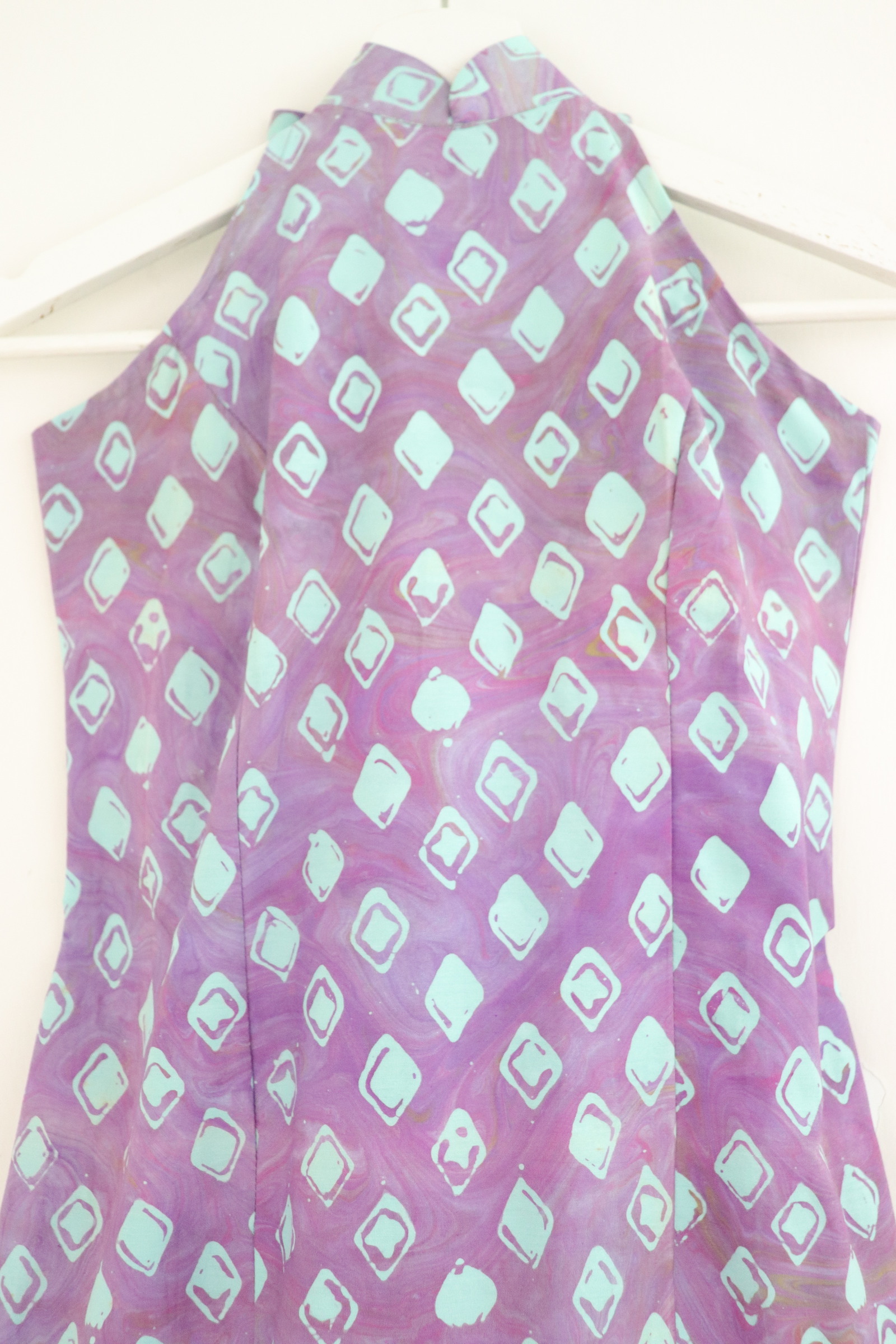 Halter Batik Dress - Heather Xun [ HandMade ] [ XS ]