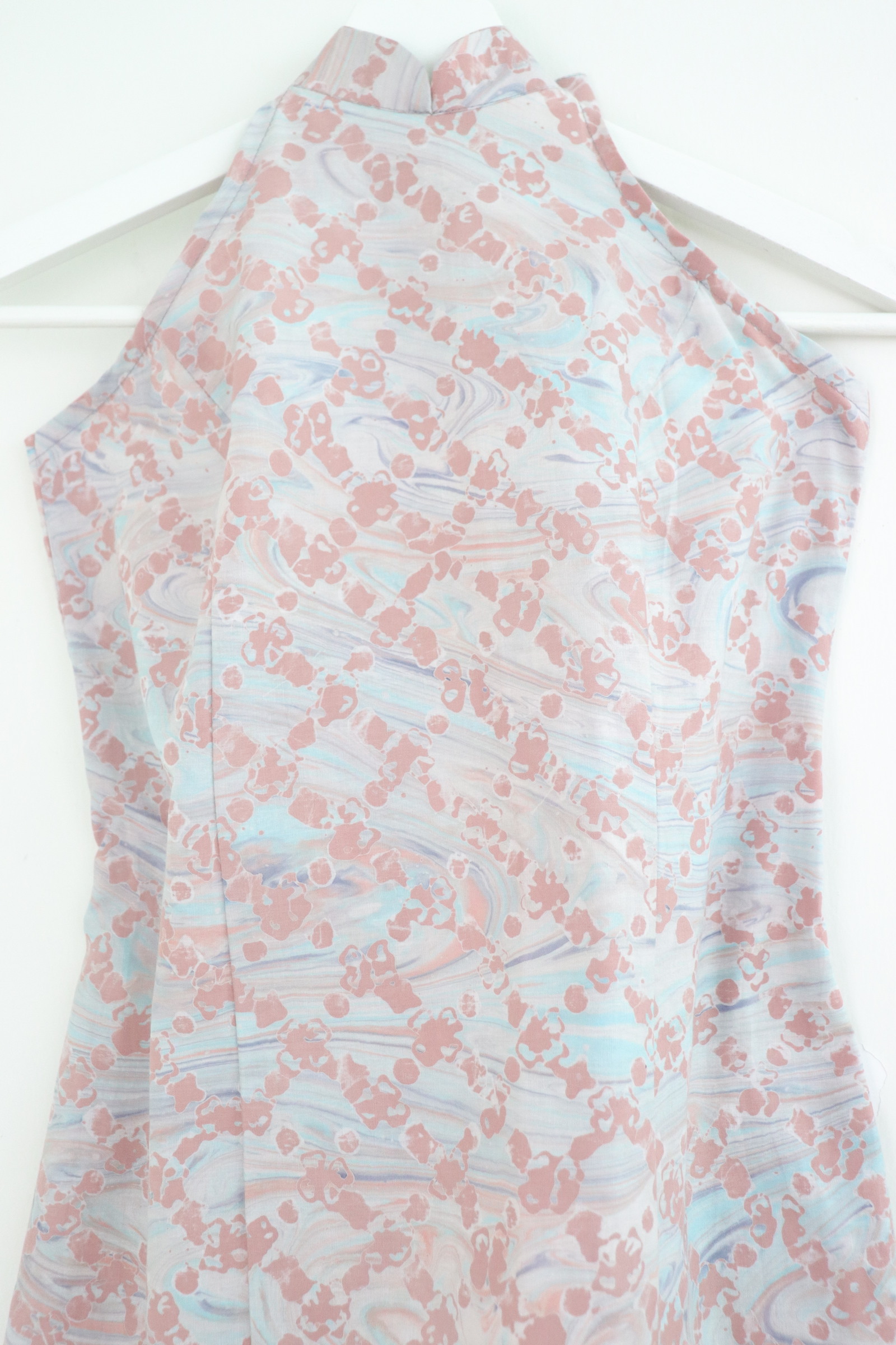 Halter Batik Dress - Blush Mei [ HandMade ] 