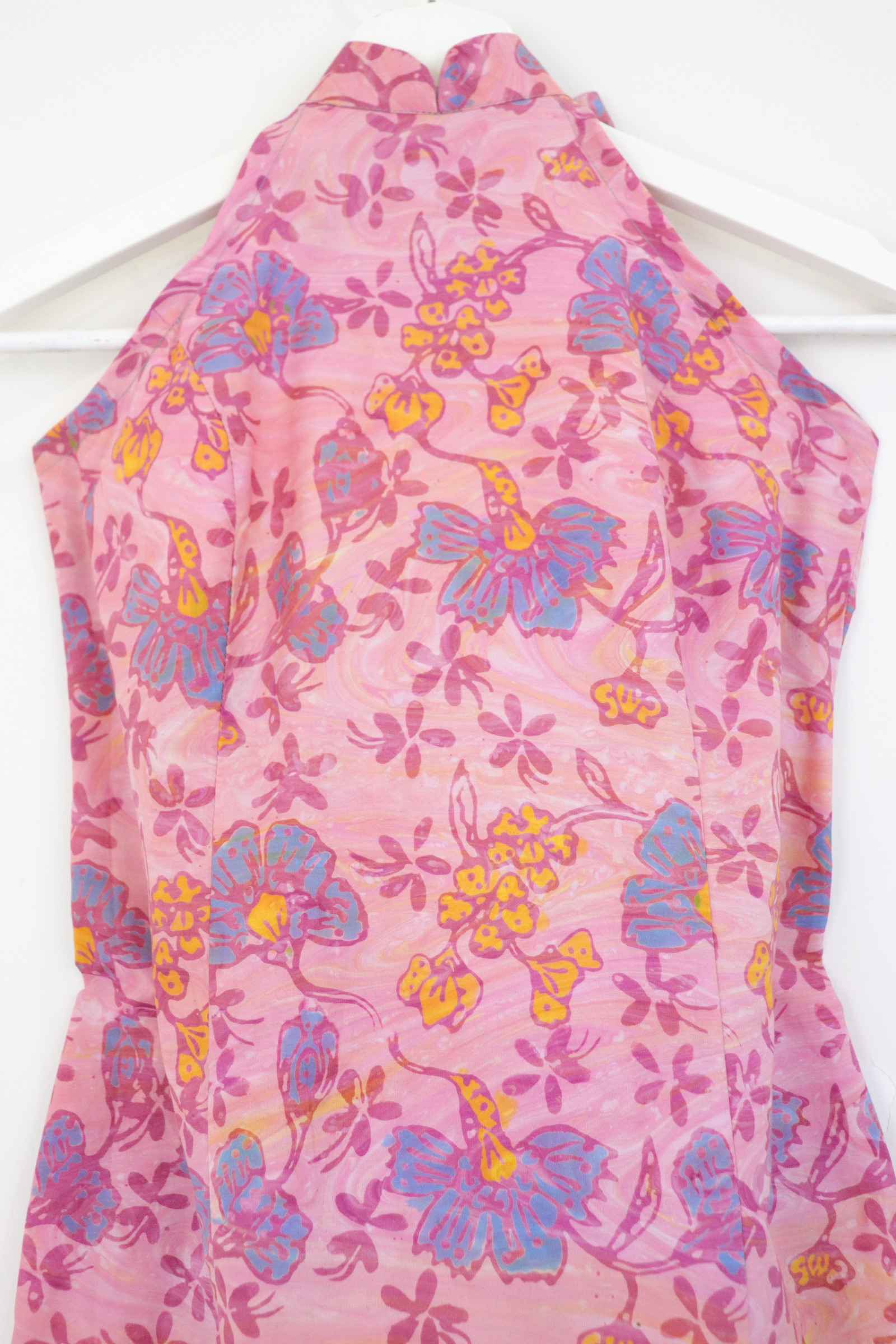 Halter Batik Dress - Peony Mei [ HandMade ] [ S ]