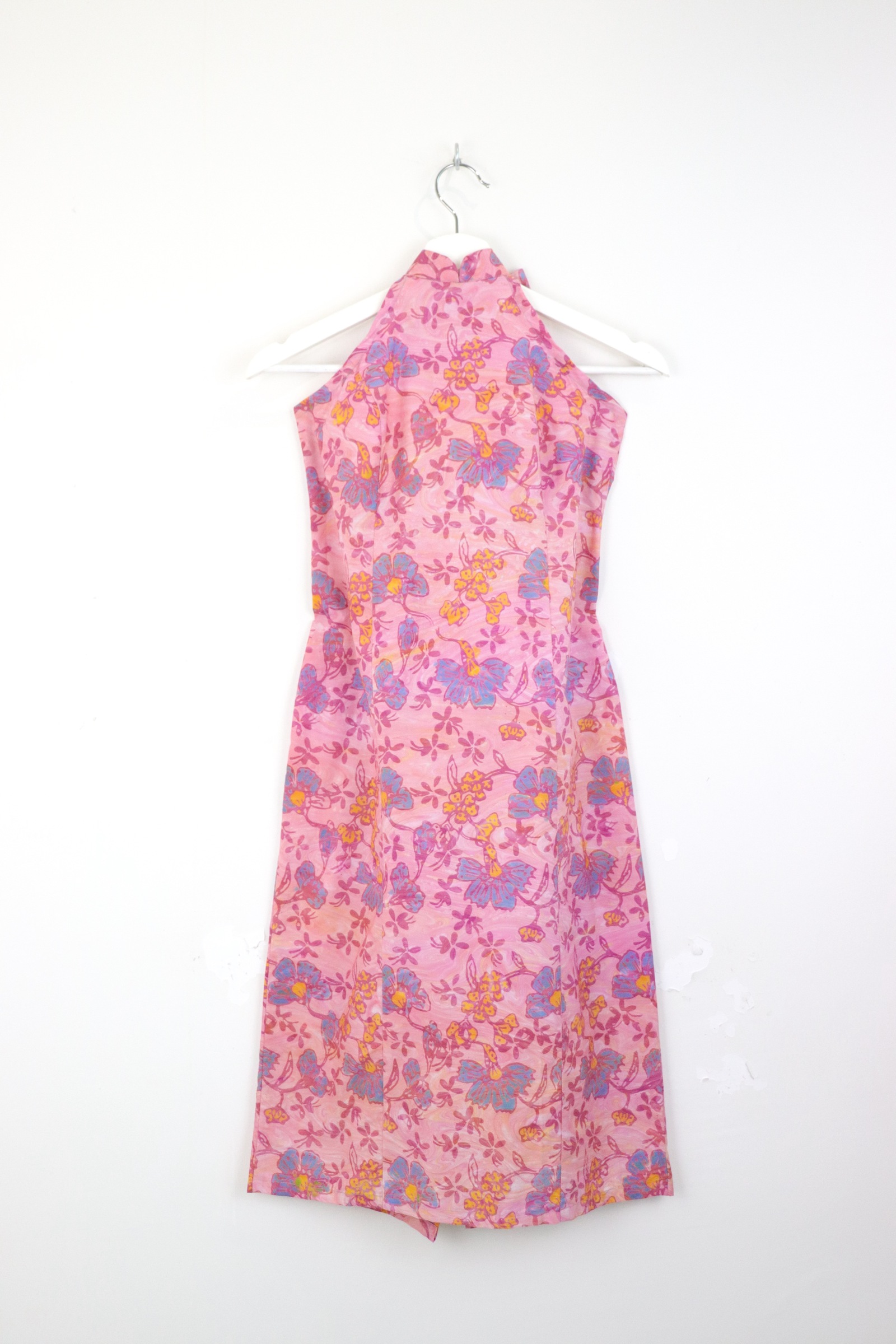 Halter Batik Dress - Peony Mei [ HandMade ] [ S ]