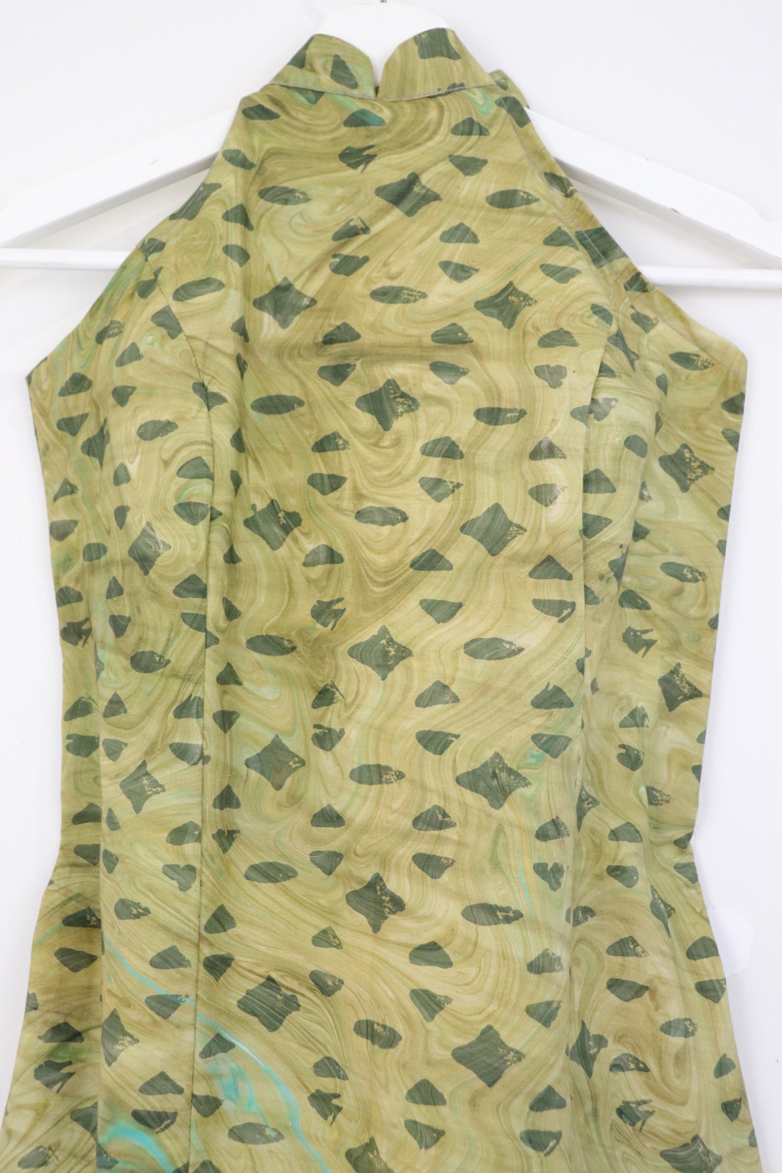 Halter Batik Dress - Juliet Qi [ HandMade ] [ S ]