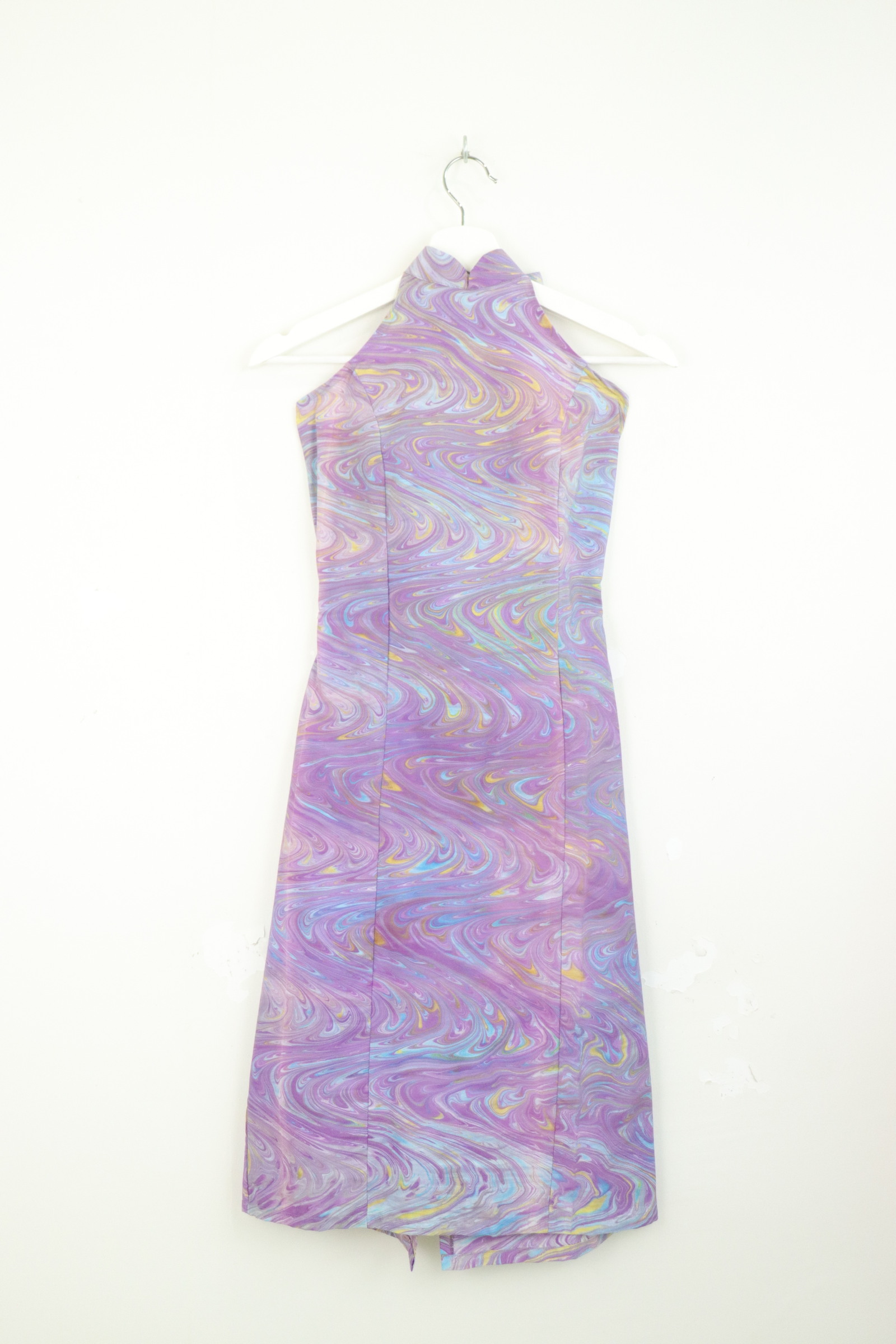 Halter Batik Dress - Mist Rui [ HandMade ] 