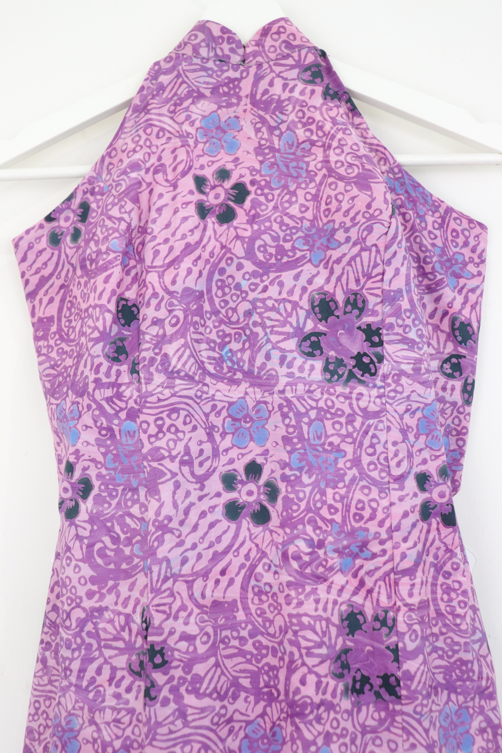 Halter Batik Dress - Iris Lin [ HandMade ] [ M ]