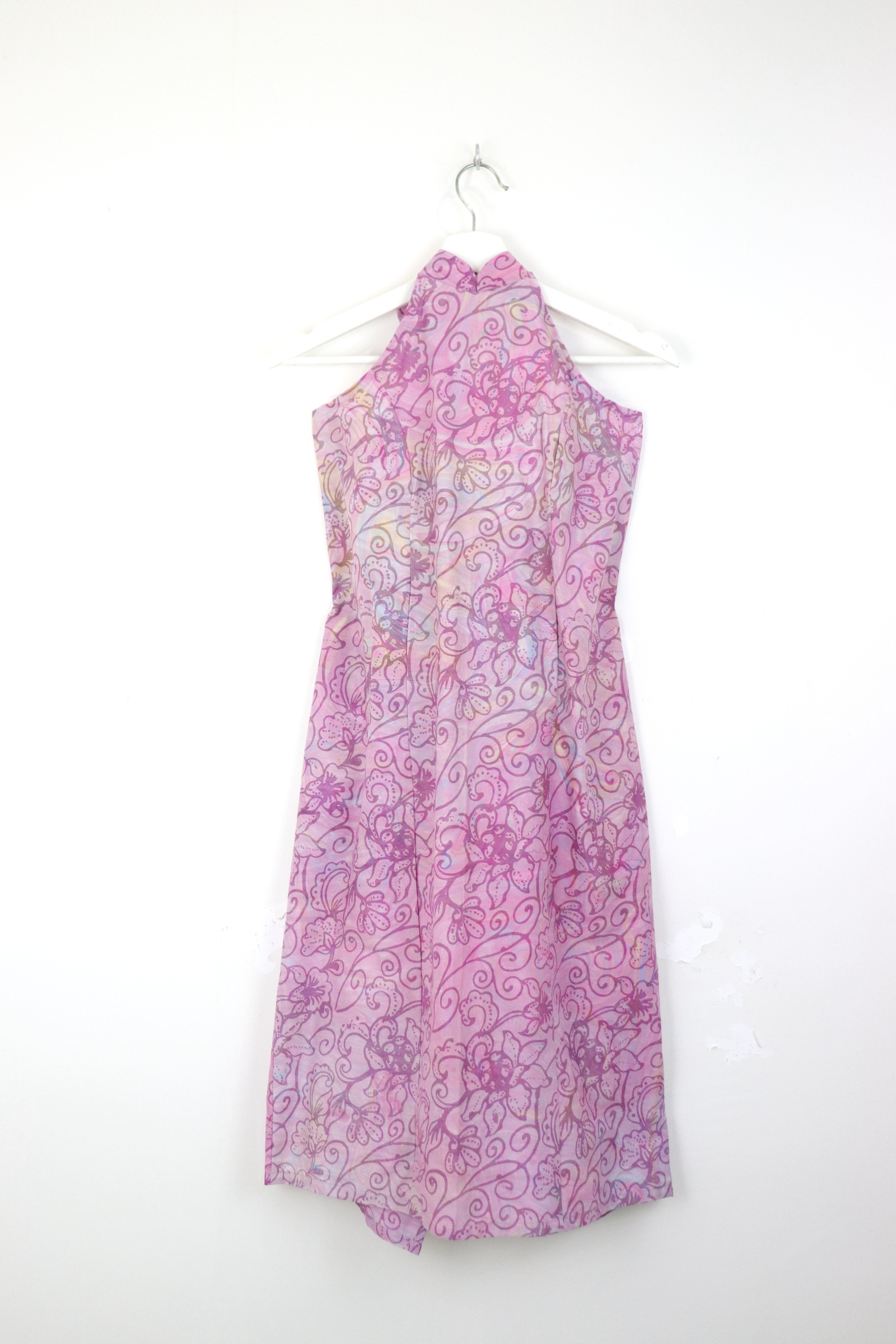 Halter Batik Dress - Lotus Yue [ HandMade ] [ L ]
