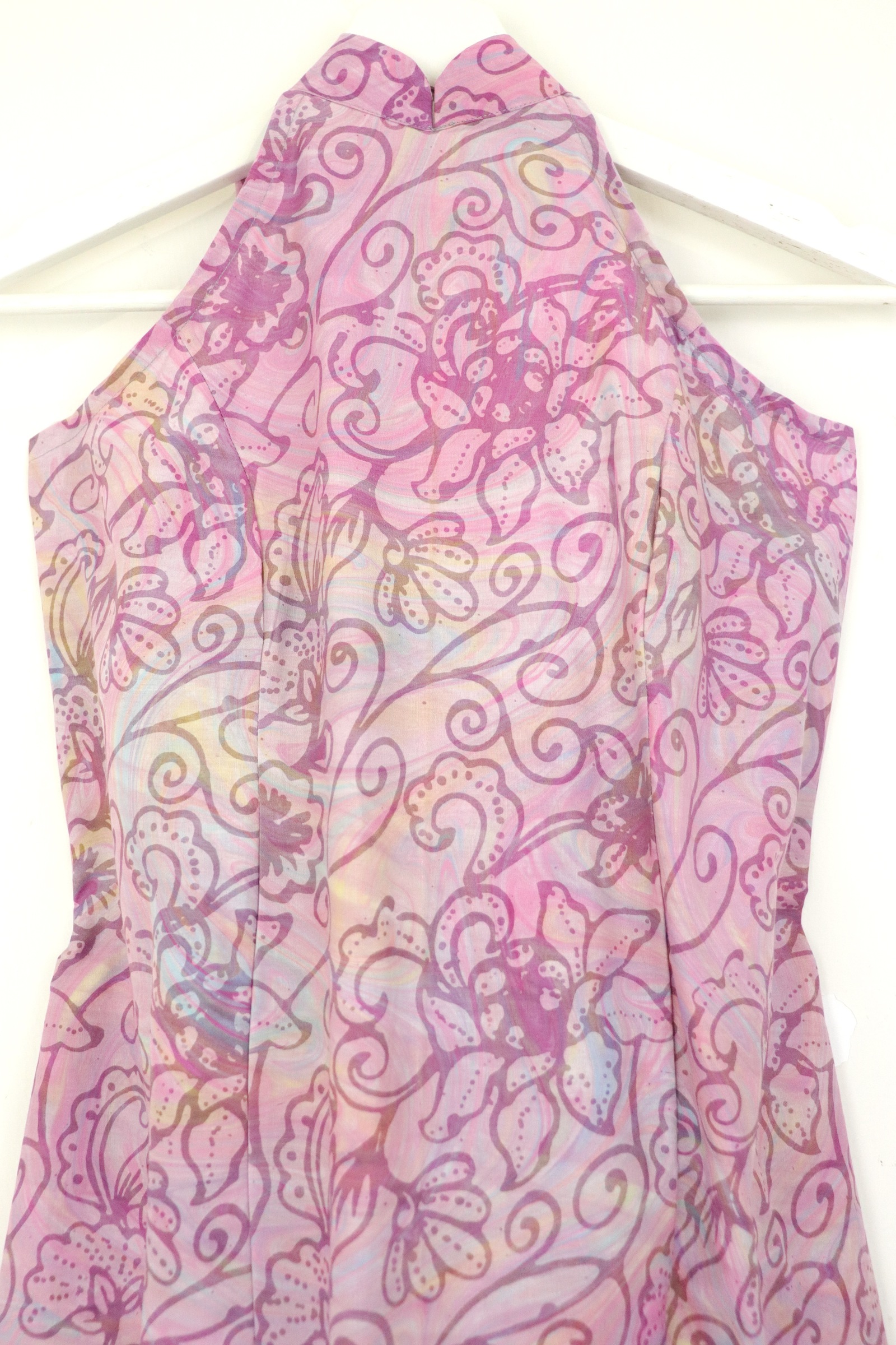 Halter Batik Dress - Lotus Yue [ HandMade ] [ L ]