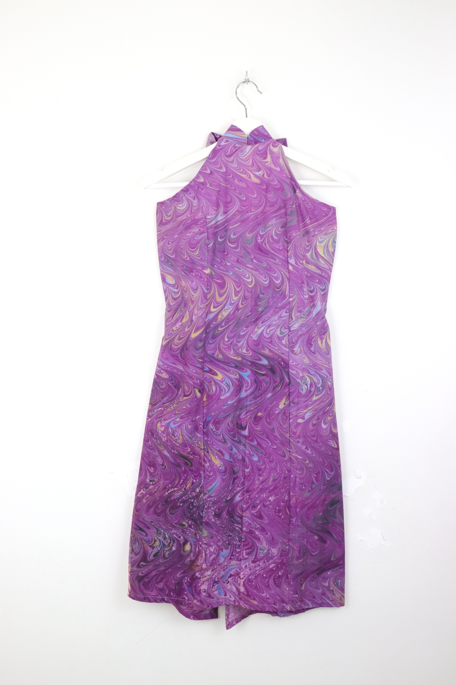 Halter Batik Dress - Rosalind Jin [ HandMade ] [ L ]