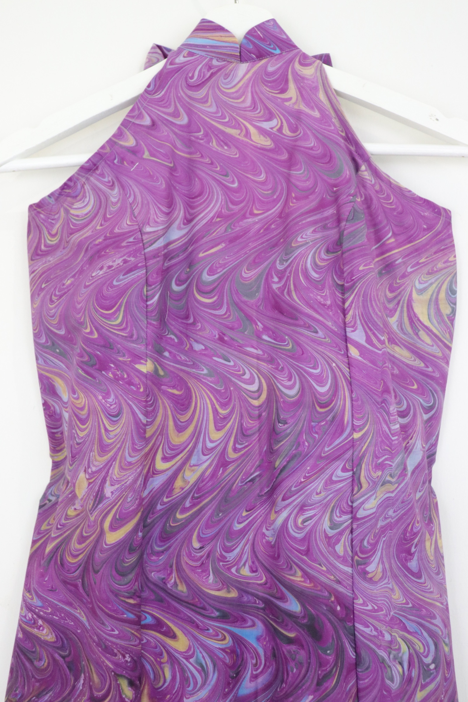 Halter Batik Dress - Rosalind Jin [ HandMade ] [ L ]