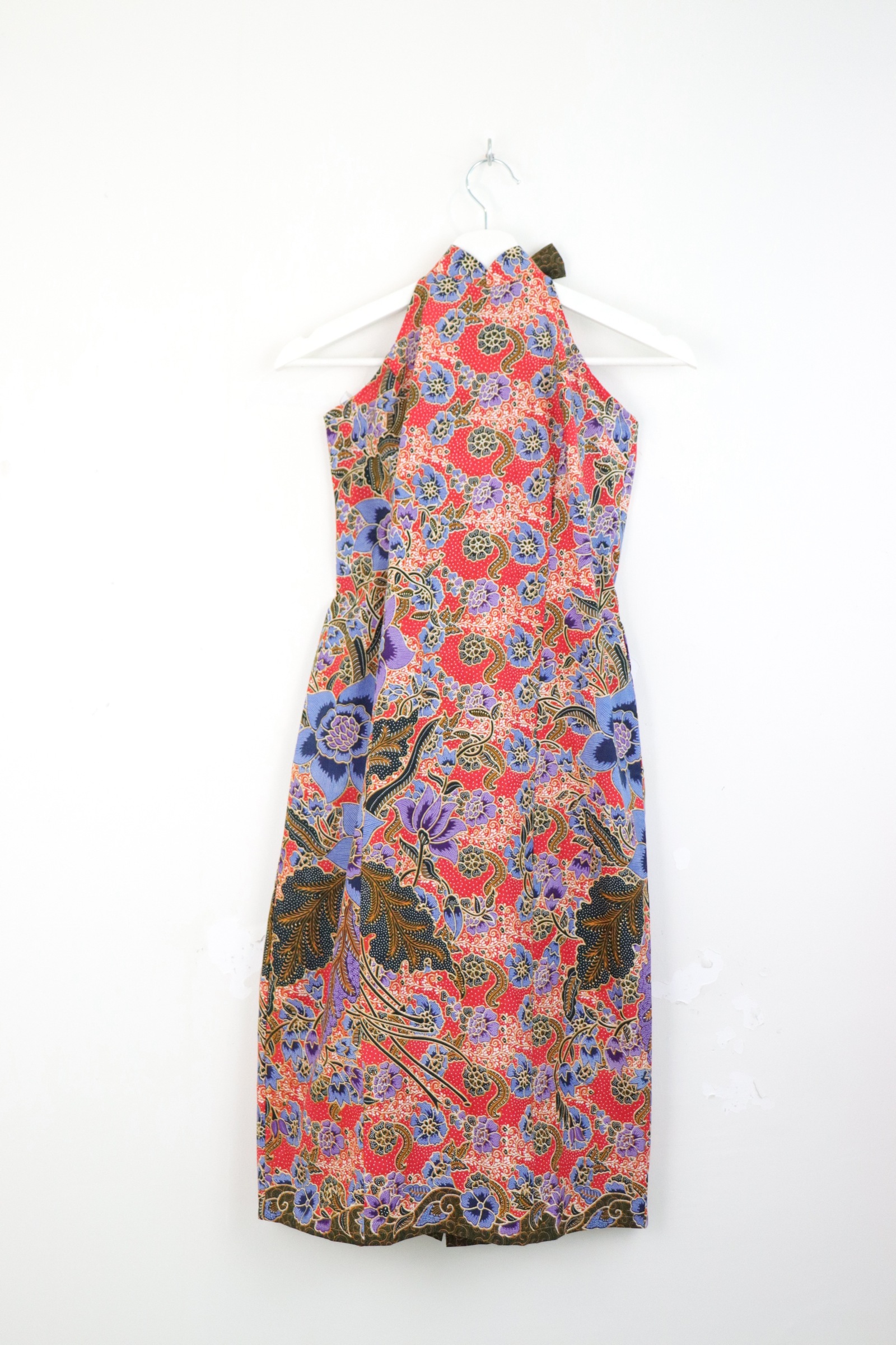 Halter Batik Dress - Maggie Cheung [ S ]