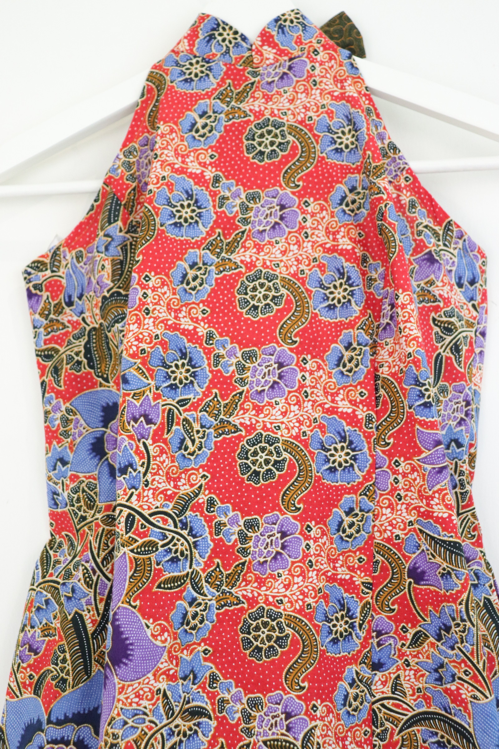 Halter Batik Dress - Maggie Cheung [ S ]
