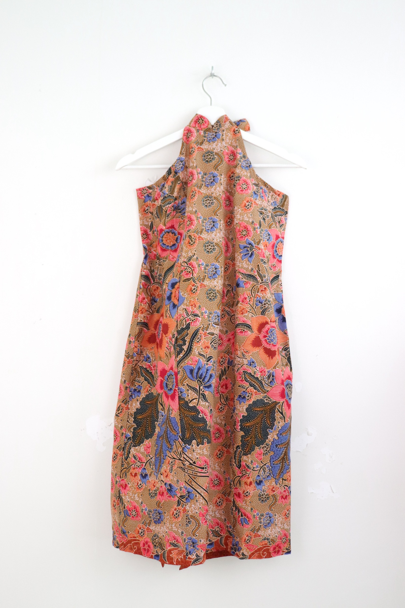 Halter Batik Dress - Michelle Yeo [ L ]